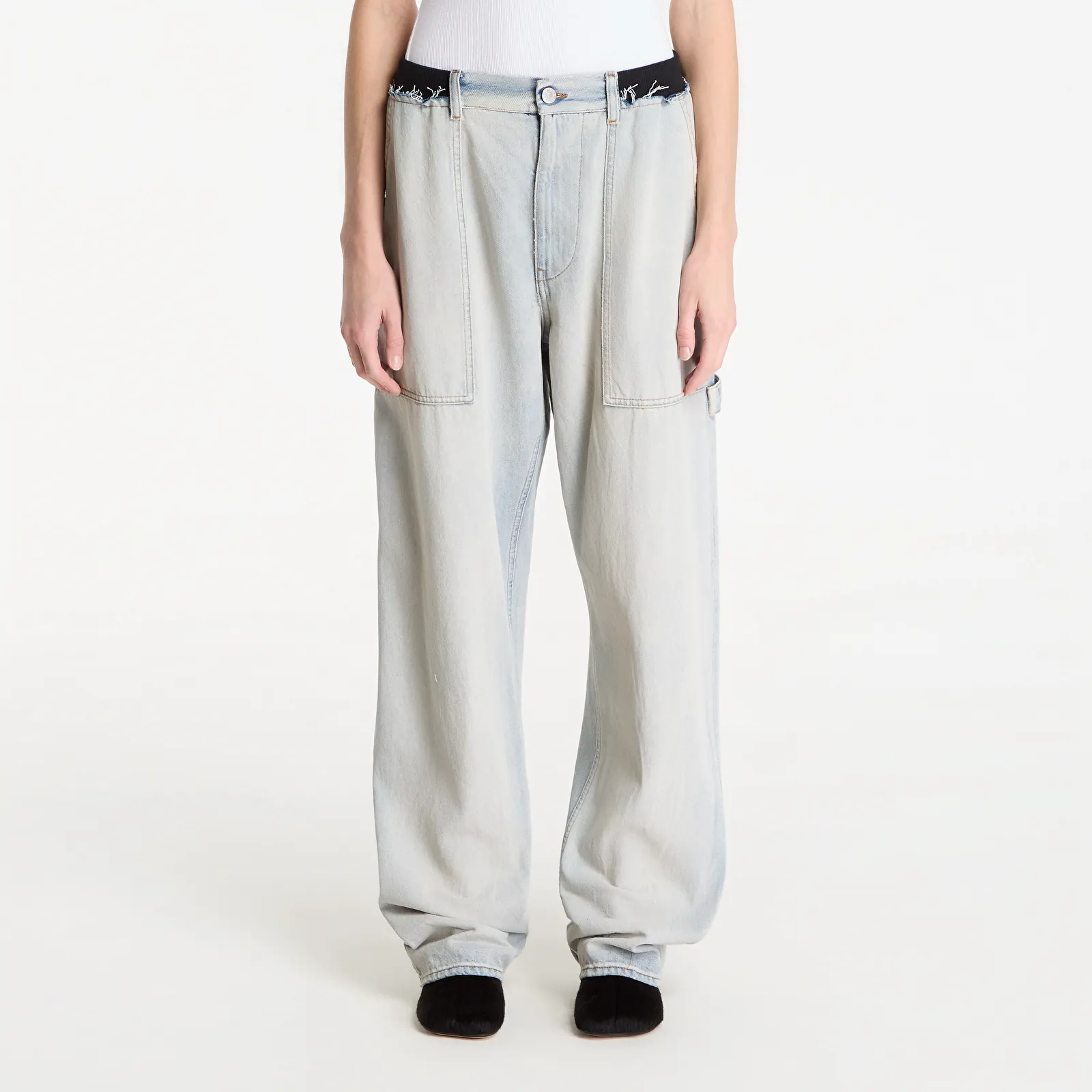 Jeansy MM6 Pants Light Blue