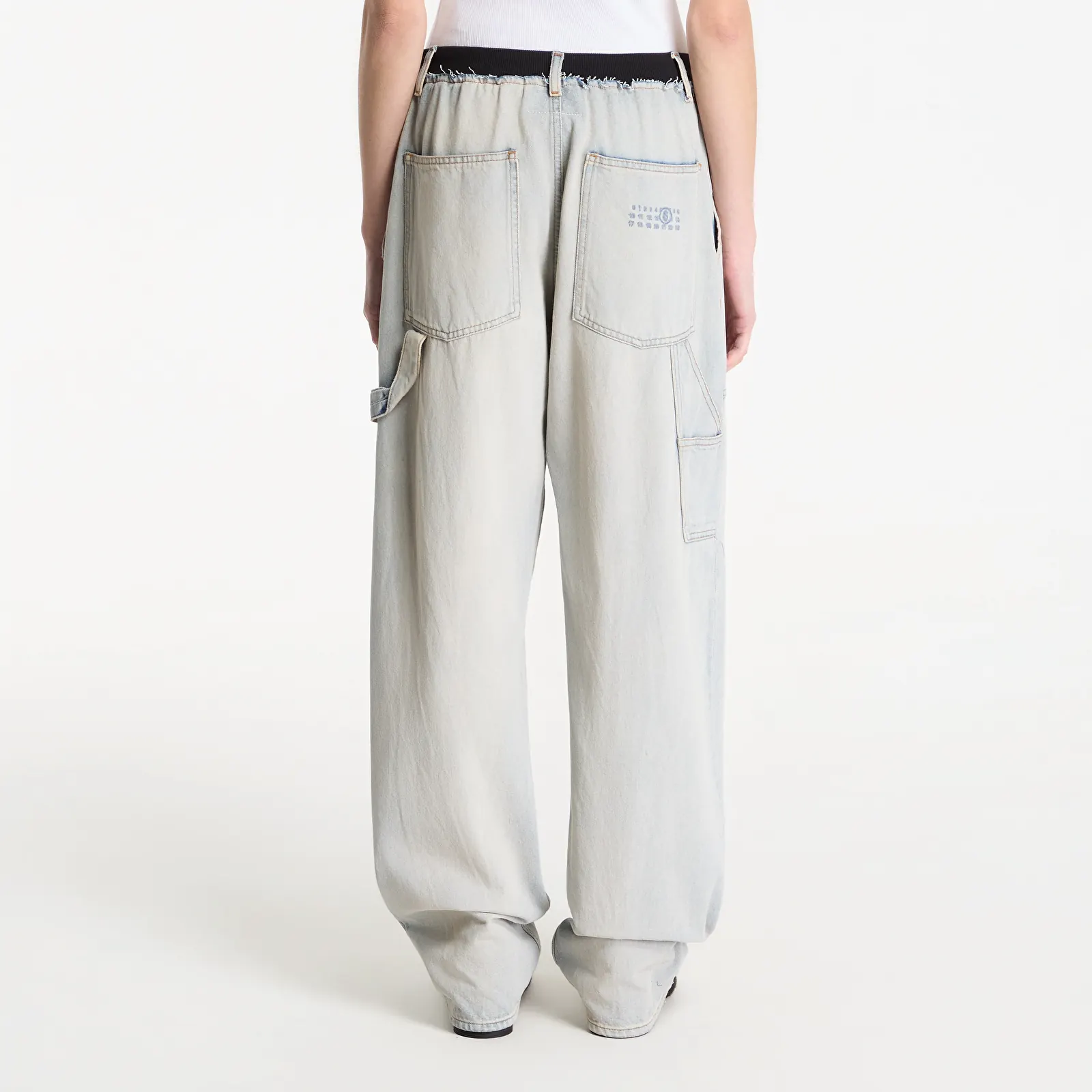 Jeansy MM6 Pants Light Blue