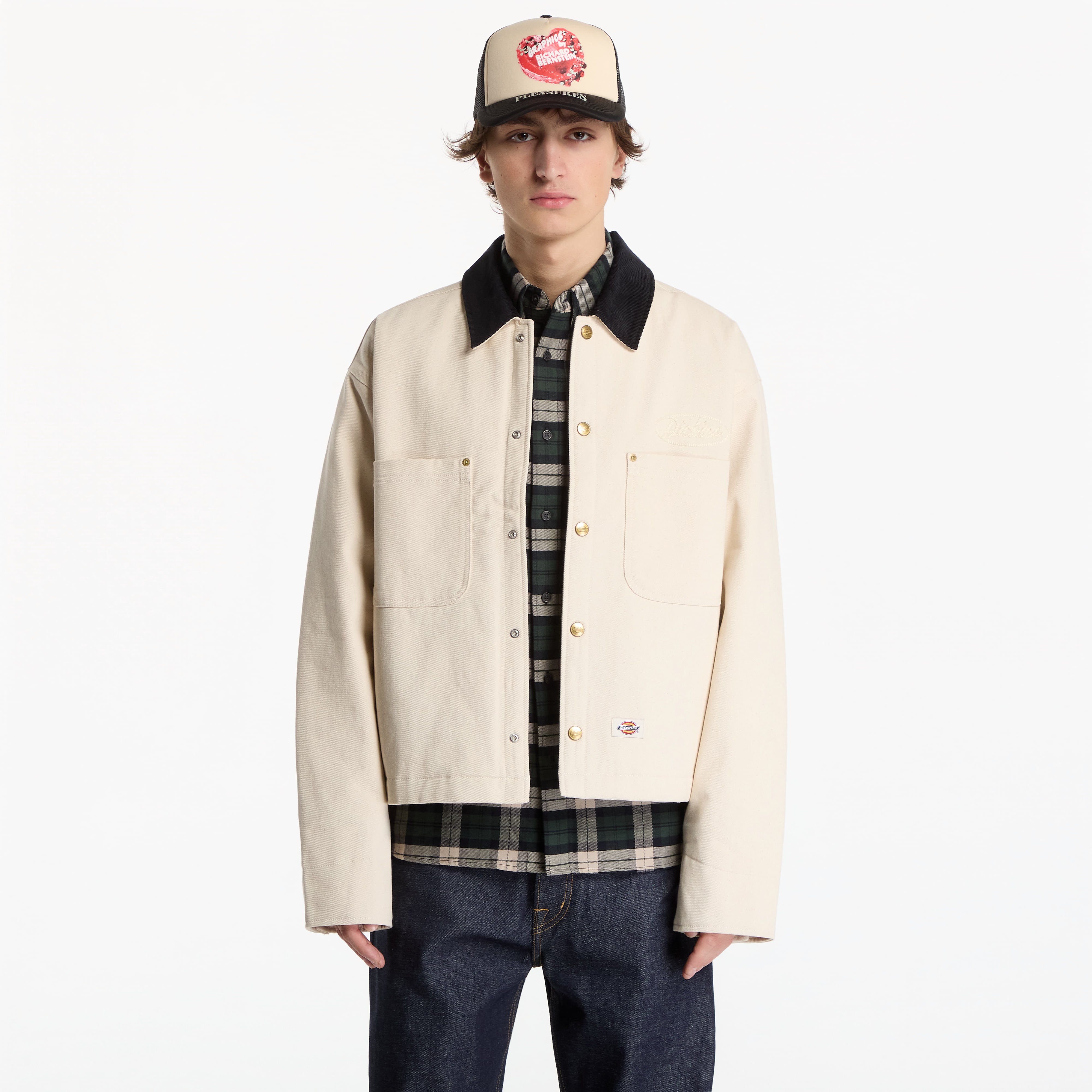 Jacket Dickies Taylor Cavalry Twill Jacket Ecru S