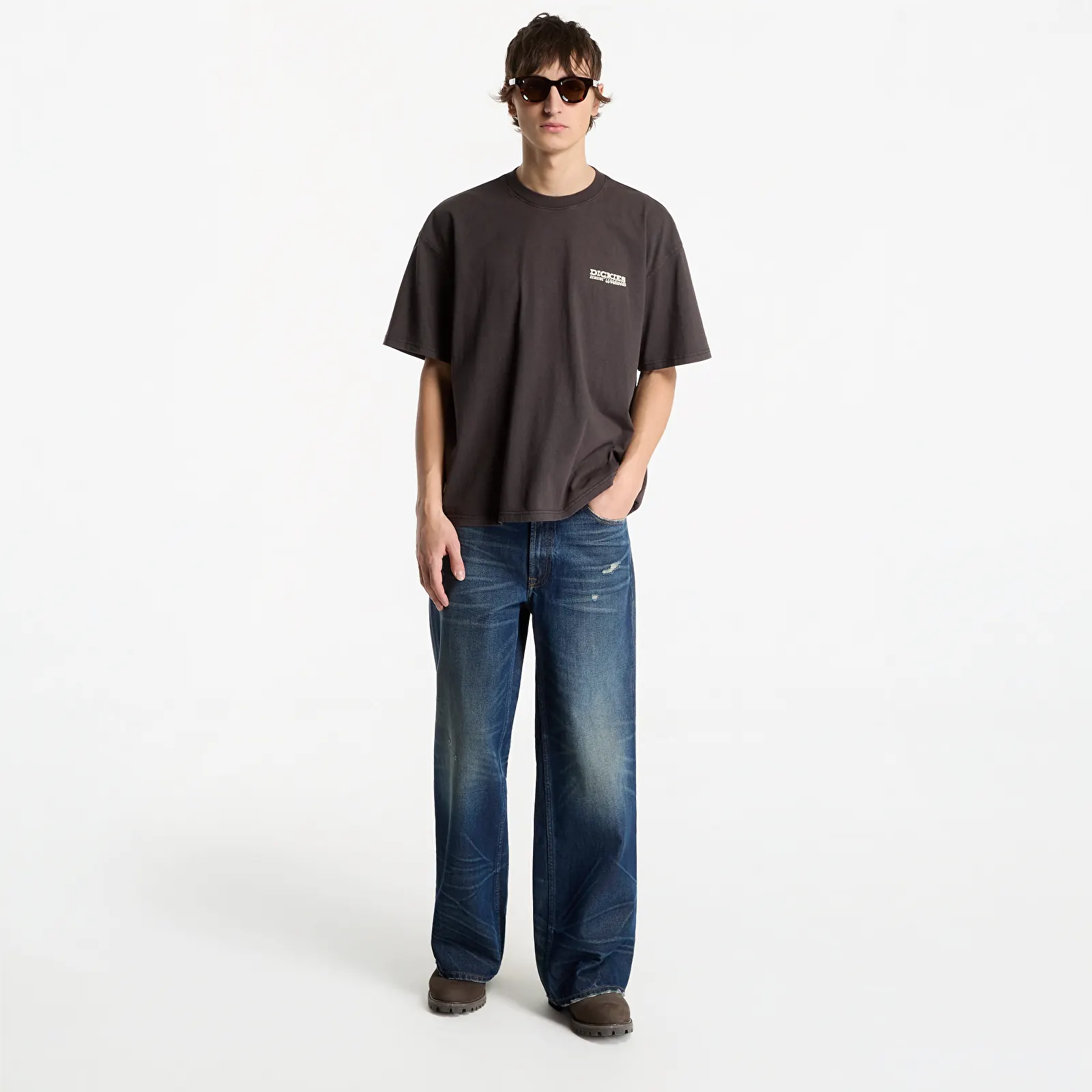 Pólók Dickies Avondale SS Tee Black