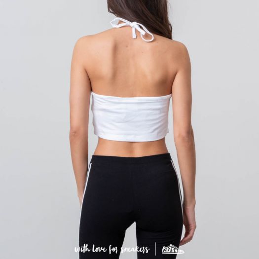 Adidas originals trefoil crop top clearance