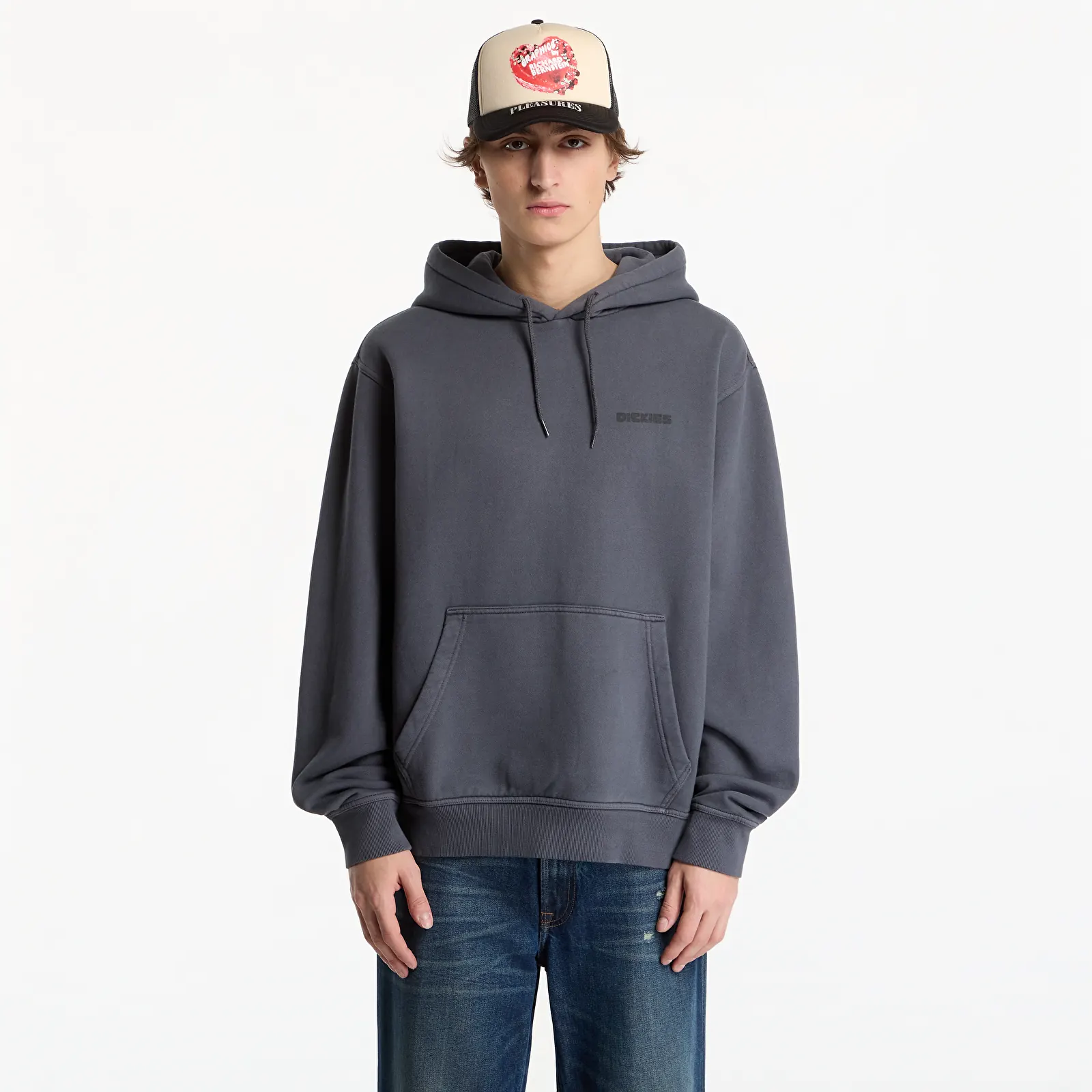 Hoodies en truien Dickies Mcdermitt Hoodie Charcoal