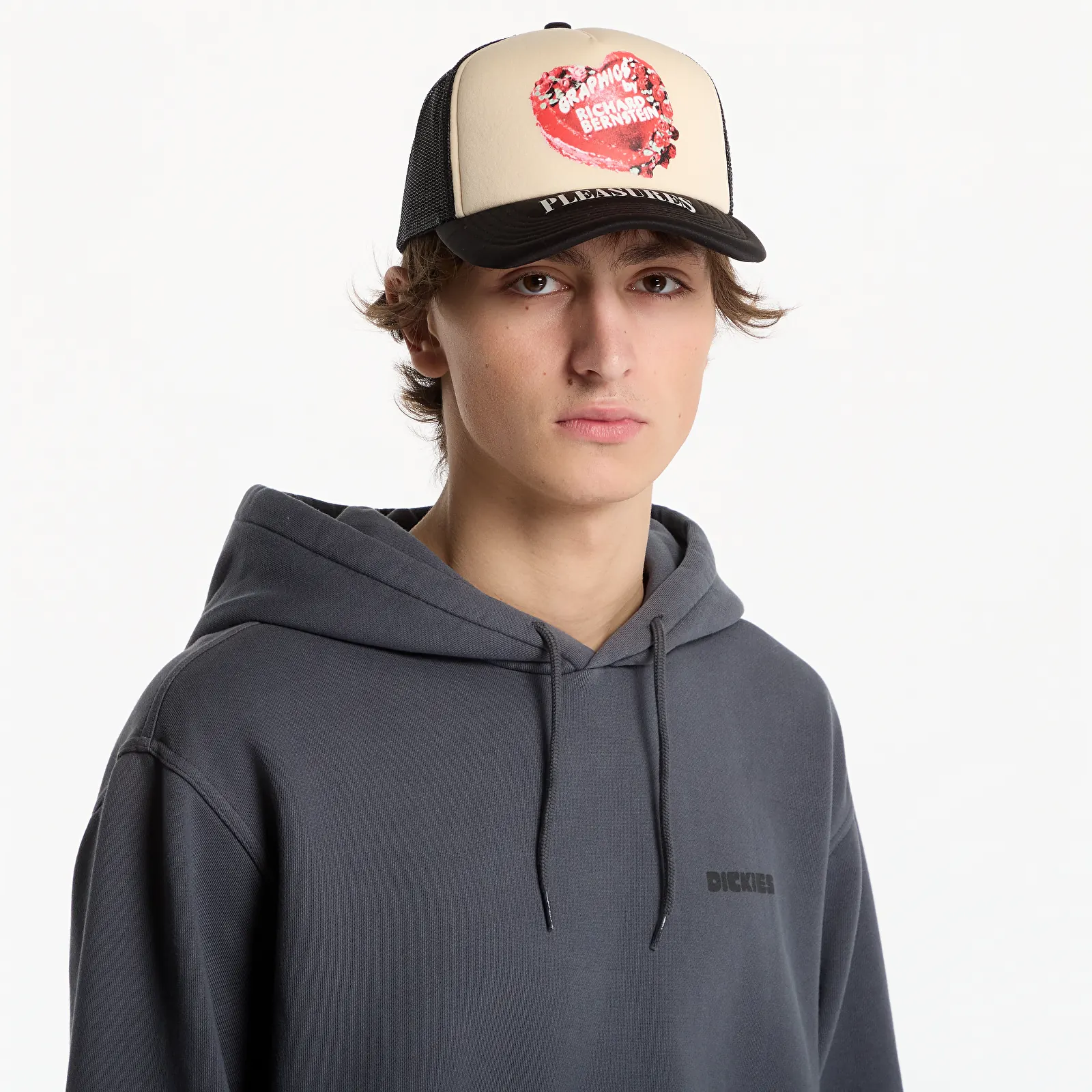 Hoodies en truien Dickies Mcdermitt Hoodie Charcoal