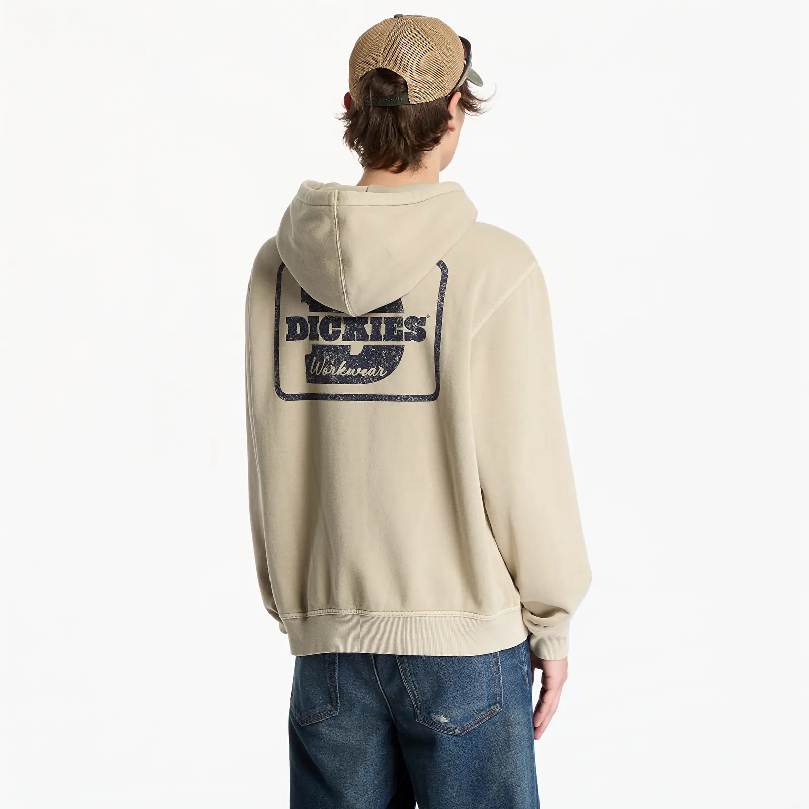 Felpe Dickies Minden Zipped Hoodie Desert Sand