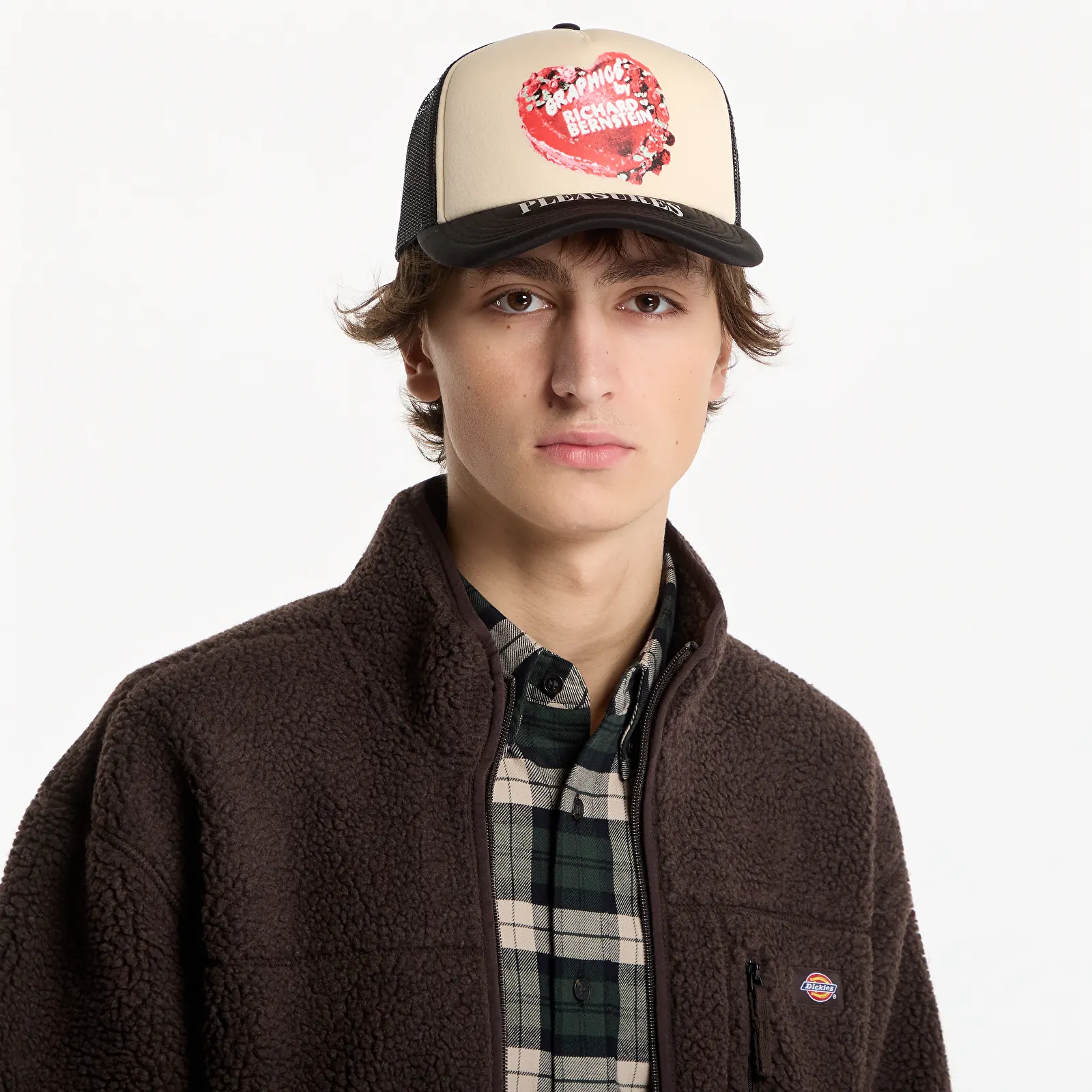 Суичърти Dickies Mount Hope Fleece Dark Brown
