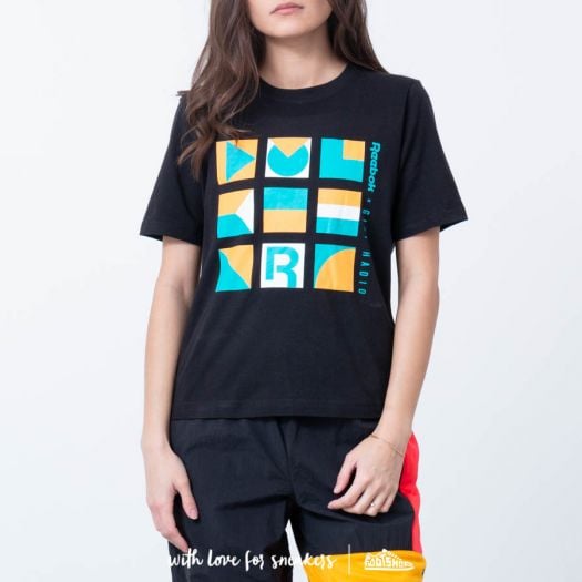 T shirts Reebok x Gigi Hadid Tee Black Footshop