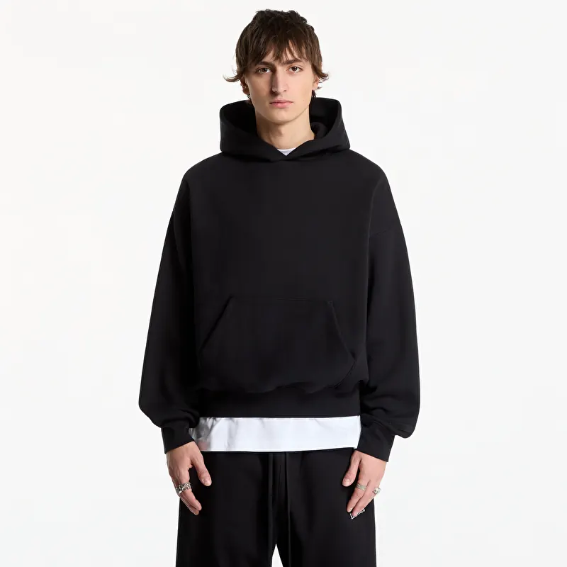 Sweatshirt Fear of God Essentials Classic Fit Fleece Hoodie Vintage Black
