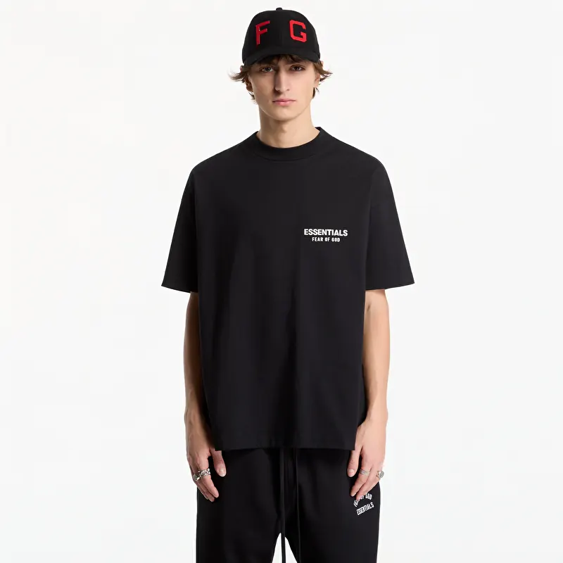 T-shirt Fear of God Essentials Classic Fit T-Shirt Vintage Black
