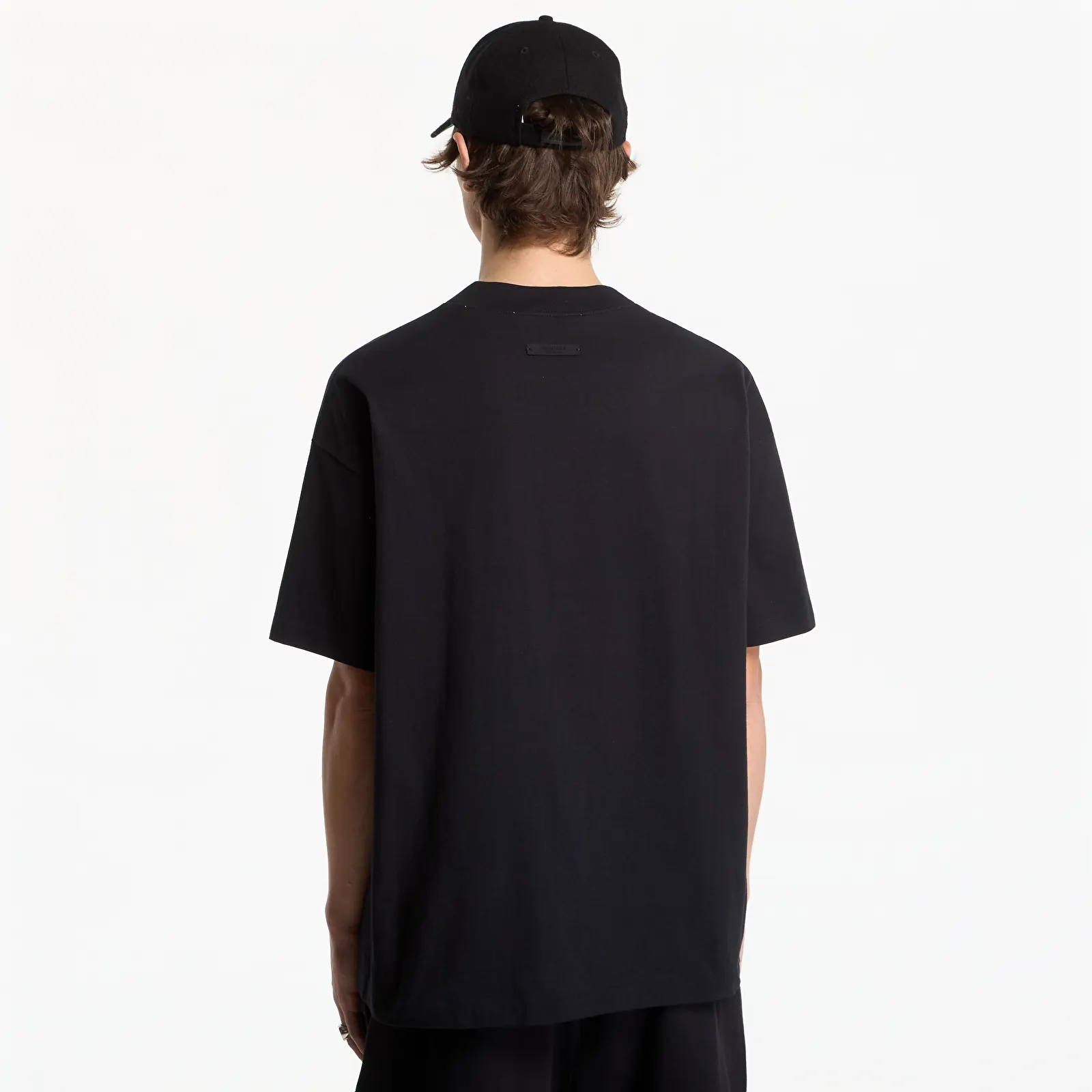T-Shirts Fear of God Essentials Classic Fit T-Shirt Vintage Black