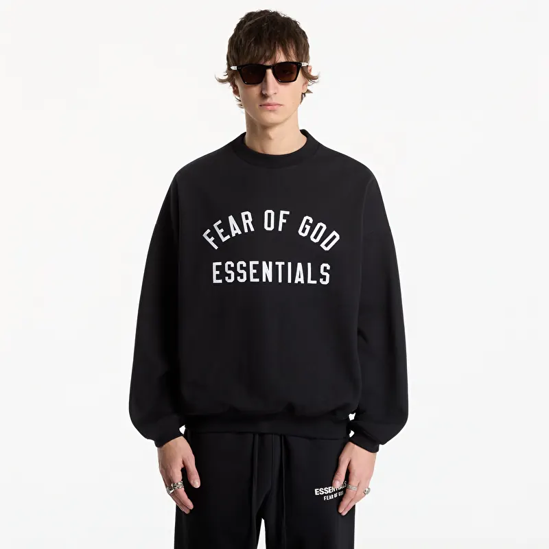 Sweatshirt Fear of God Essentials 90's Crewneck Sweatshirt Vintage Black