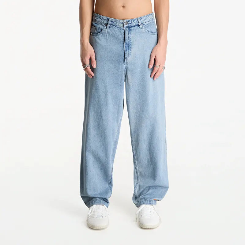 Nike Sportswear Men's Indigo Jeans Blue Denim/ Haiind/ Black/ Safety Orange