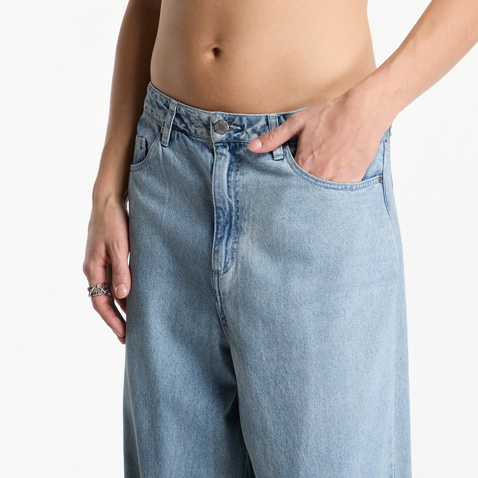 Pants Nike Sportswear Men's Indigo Jeans Blue Denim/ Haiind/ Black/ Safety Orange