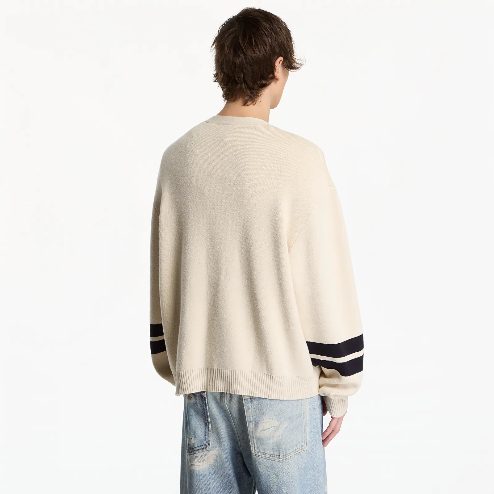 Trøjer New Era MLB Knit Cardigan New York Yankees UNISEX Light Caramel