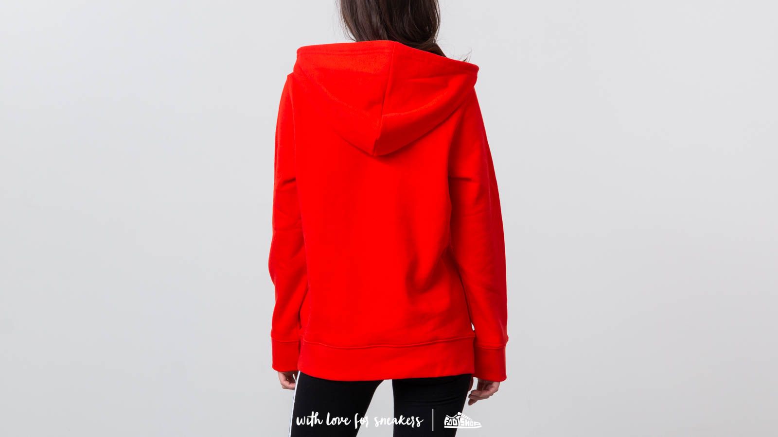 Sudaderas adidas Trefoil Hoodie Active Red