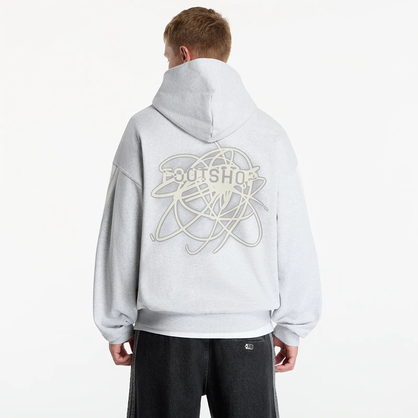 Sweatjacken und Sweatshirts adidas x FTSHP x AC Sparta Prague Zip Up Hoodie Melange Gray