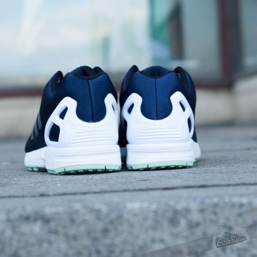 Women s shoes adidas ZX FLUX K Navy Ftw White Footshop