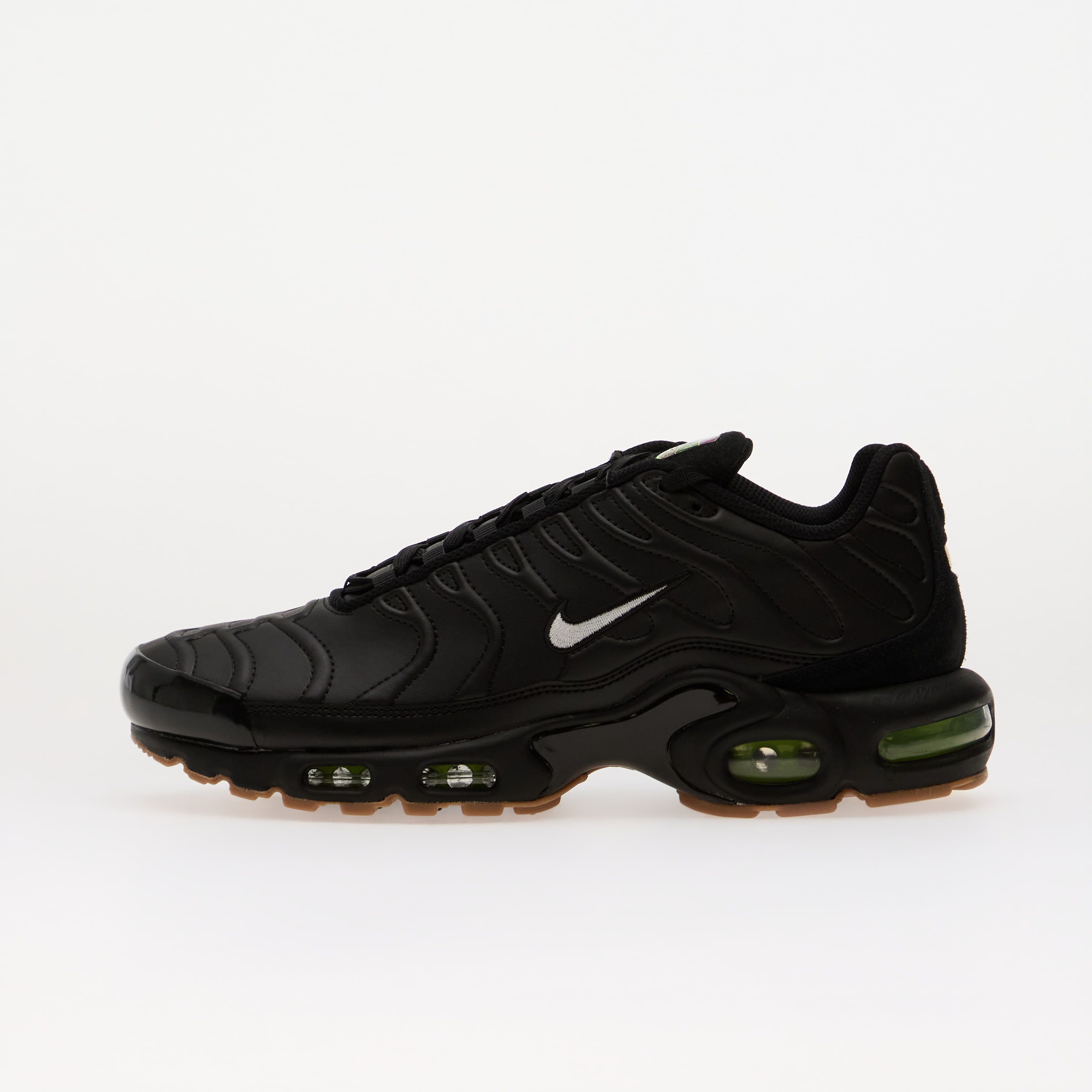 Sneakers Nike Air Max Plus TN Black/ White-Gum Med Brown-Volt UK 5.5