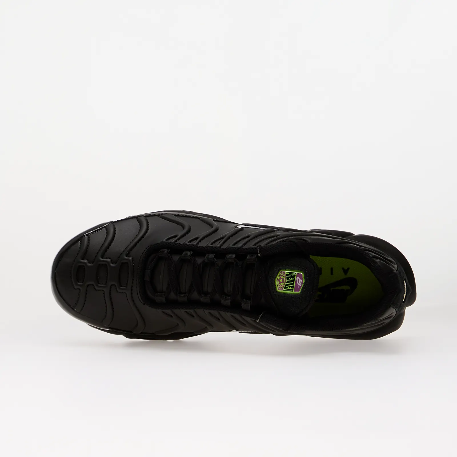Vīriešu čības Nike Air Max Plus TN Black/ White-Gum Med Brown-Volt