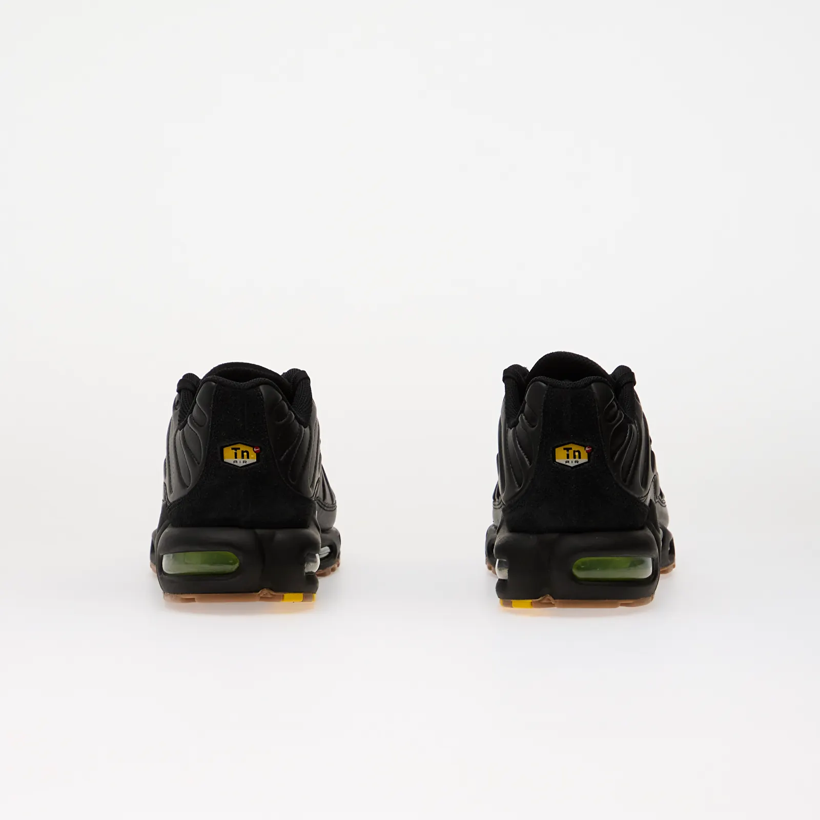 Vīriešu čības Nike Air Max Plus TN Black/ White-Gum Med Brown-Volt