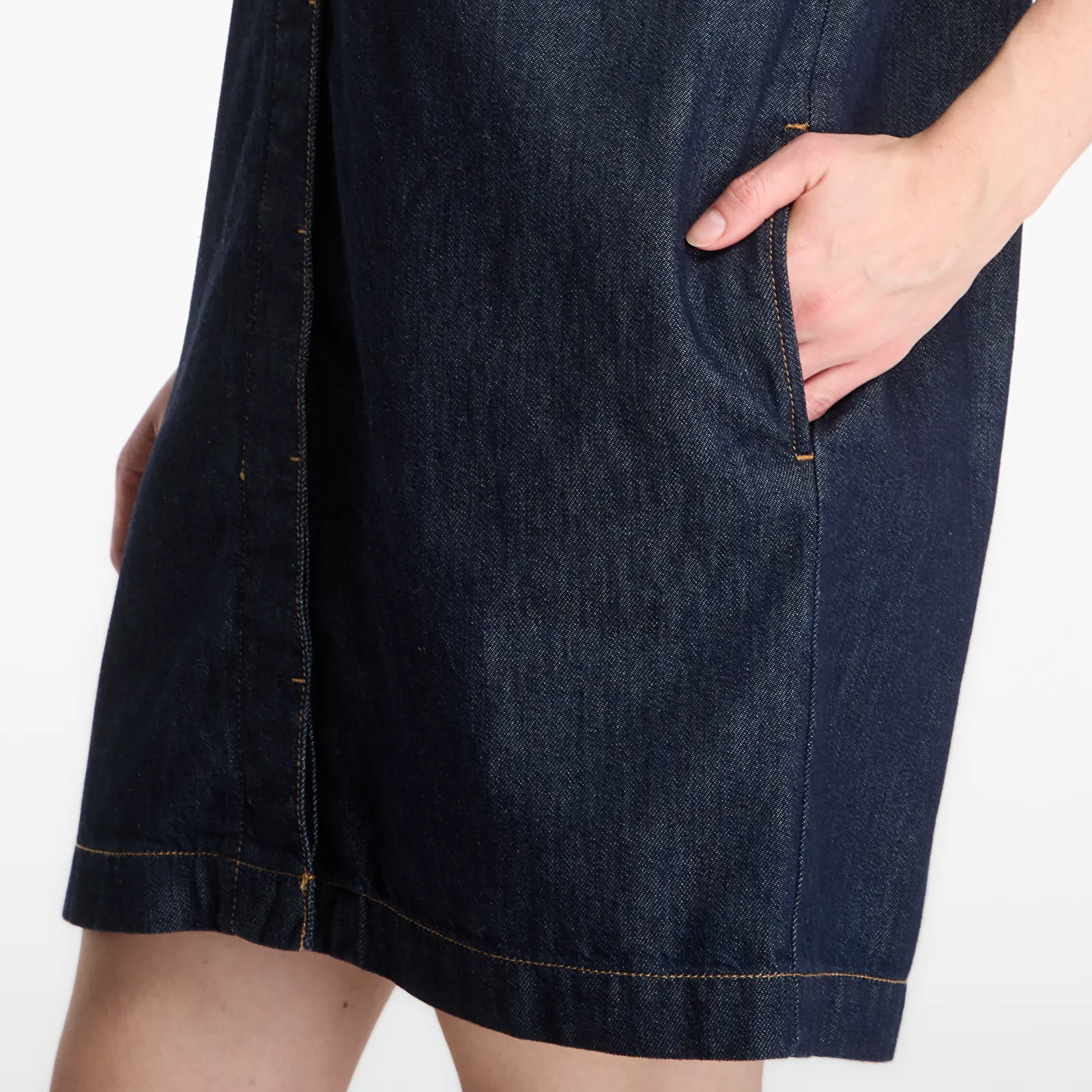 Abiti da donna Lacoste Short Sleeves Dresses Rinse Blue