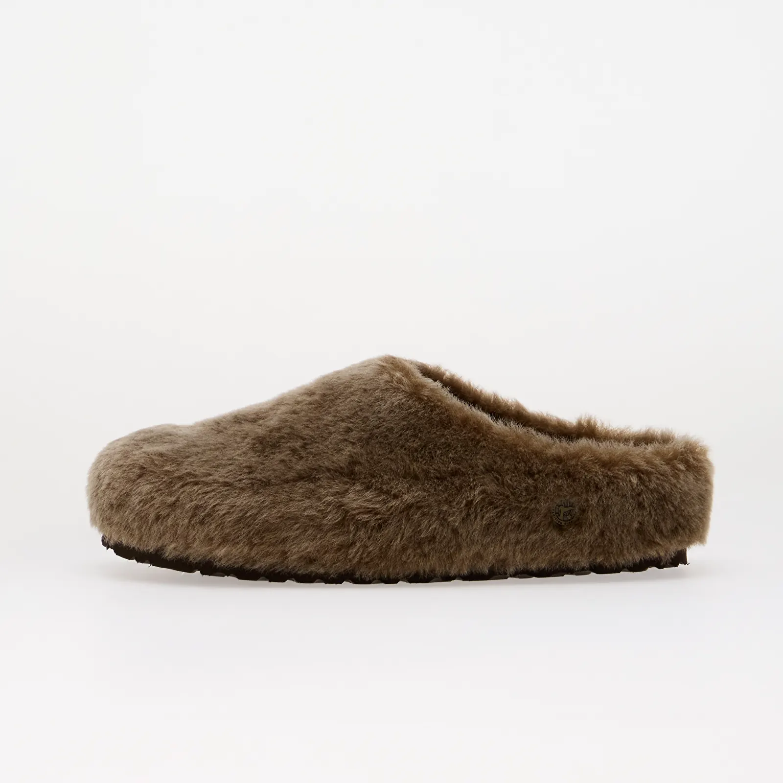 Men's shoes Birkenstock Amsterdam Wrapped Shearling Gray Taupe