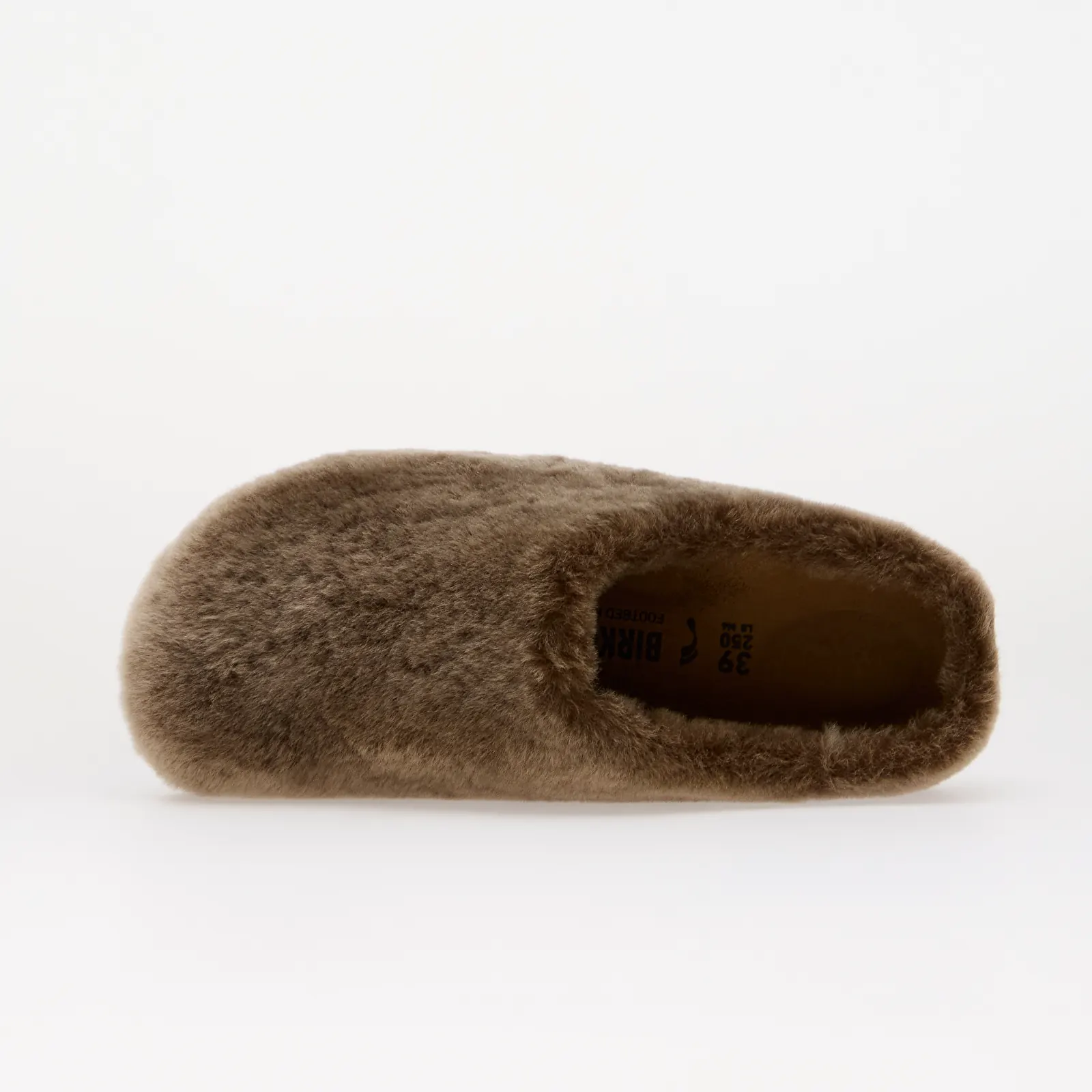 Men's shoes Birkenstock Amsterdam Wrapped Shearling Gray Taupe