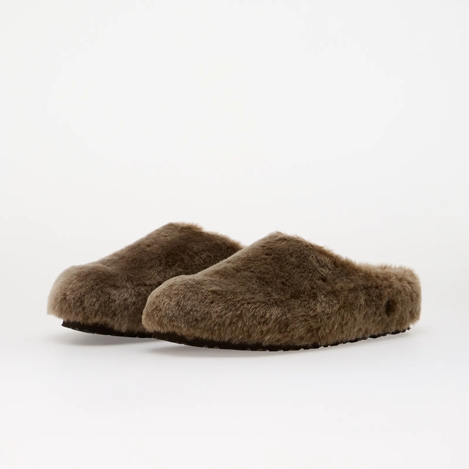 Men's shoes Birkenstock Amsterdam Wrapped Shearling Gray Taupe
