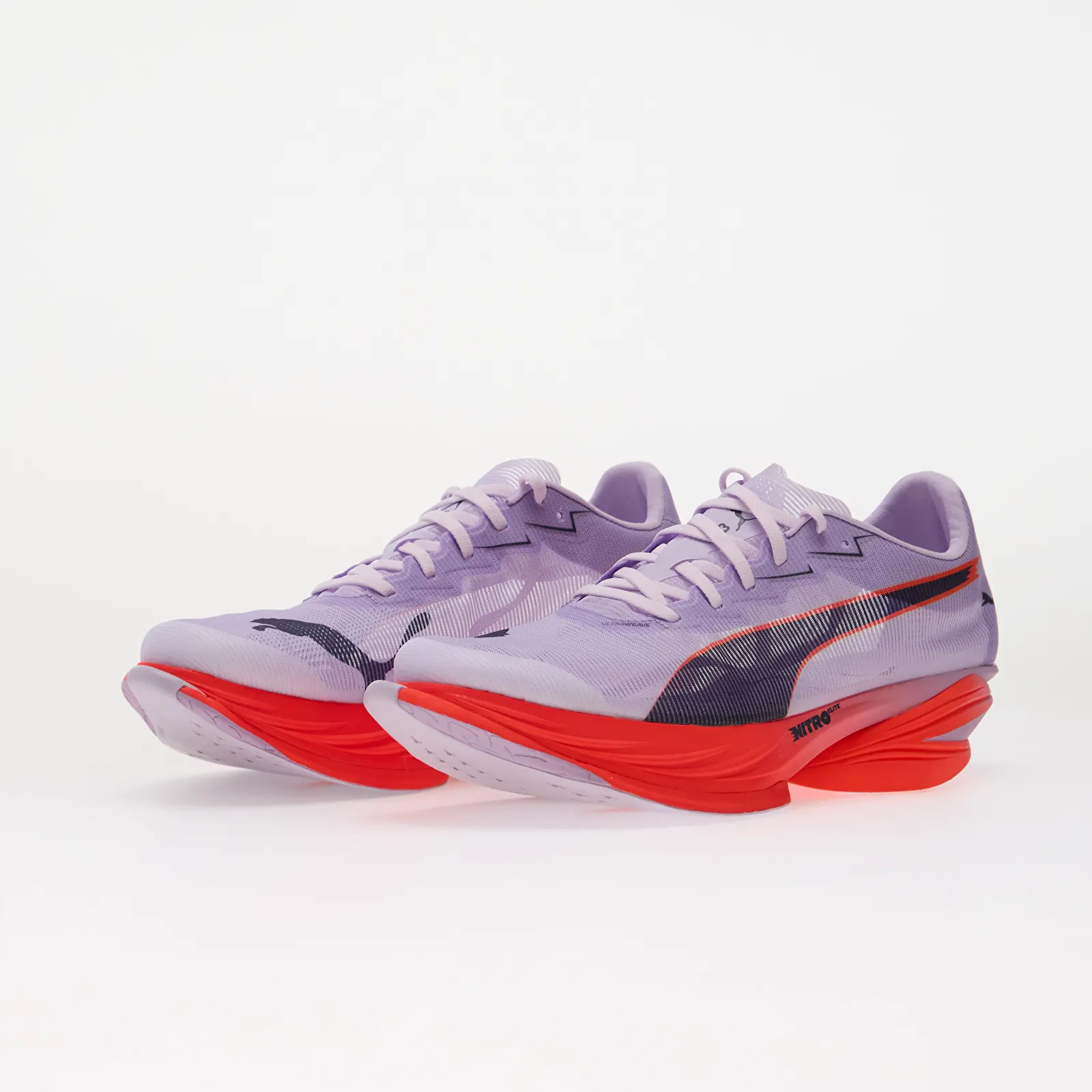 Vyriški sportbačiai Puma Fast-R Nitro Elite 3 Light Lavender/ Ultra Red