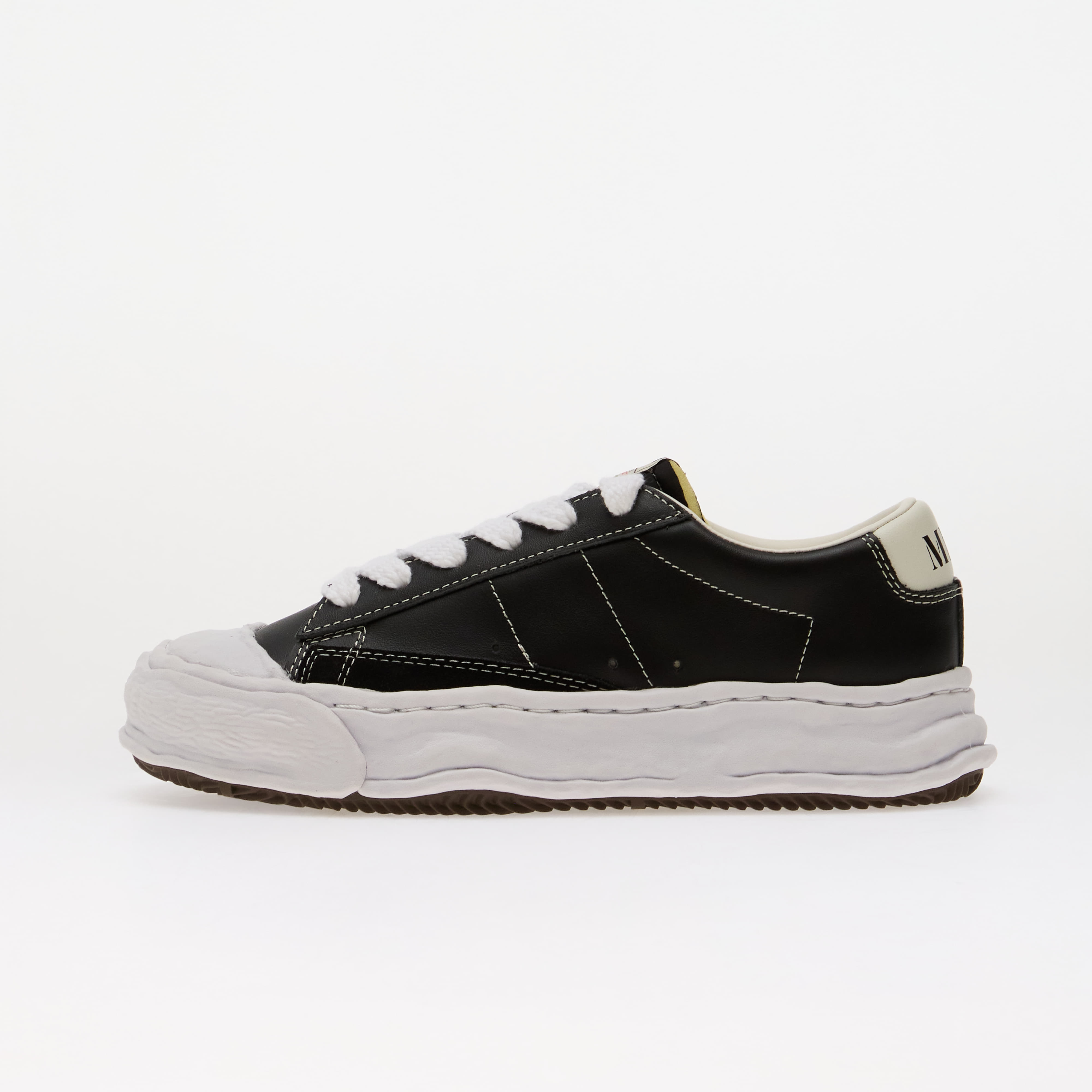 Sneakers Maison MIHARA YASUHIRO (MMY) Jackson Leather Low-Top Black EUR 44