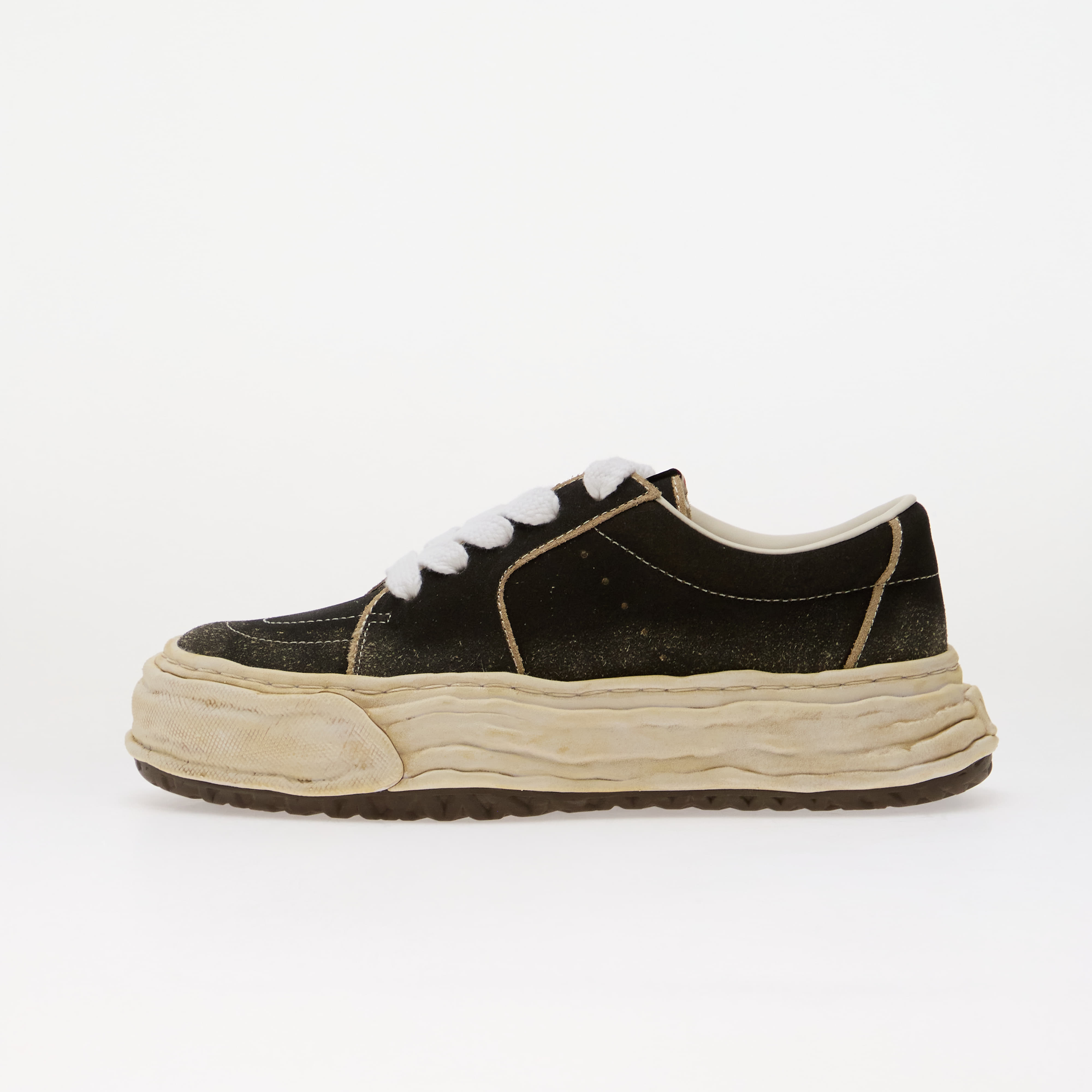 Sneakers Maison MIHARA YASUHIRO (MMY) Eric Overdyed Suede Black EUR 45