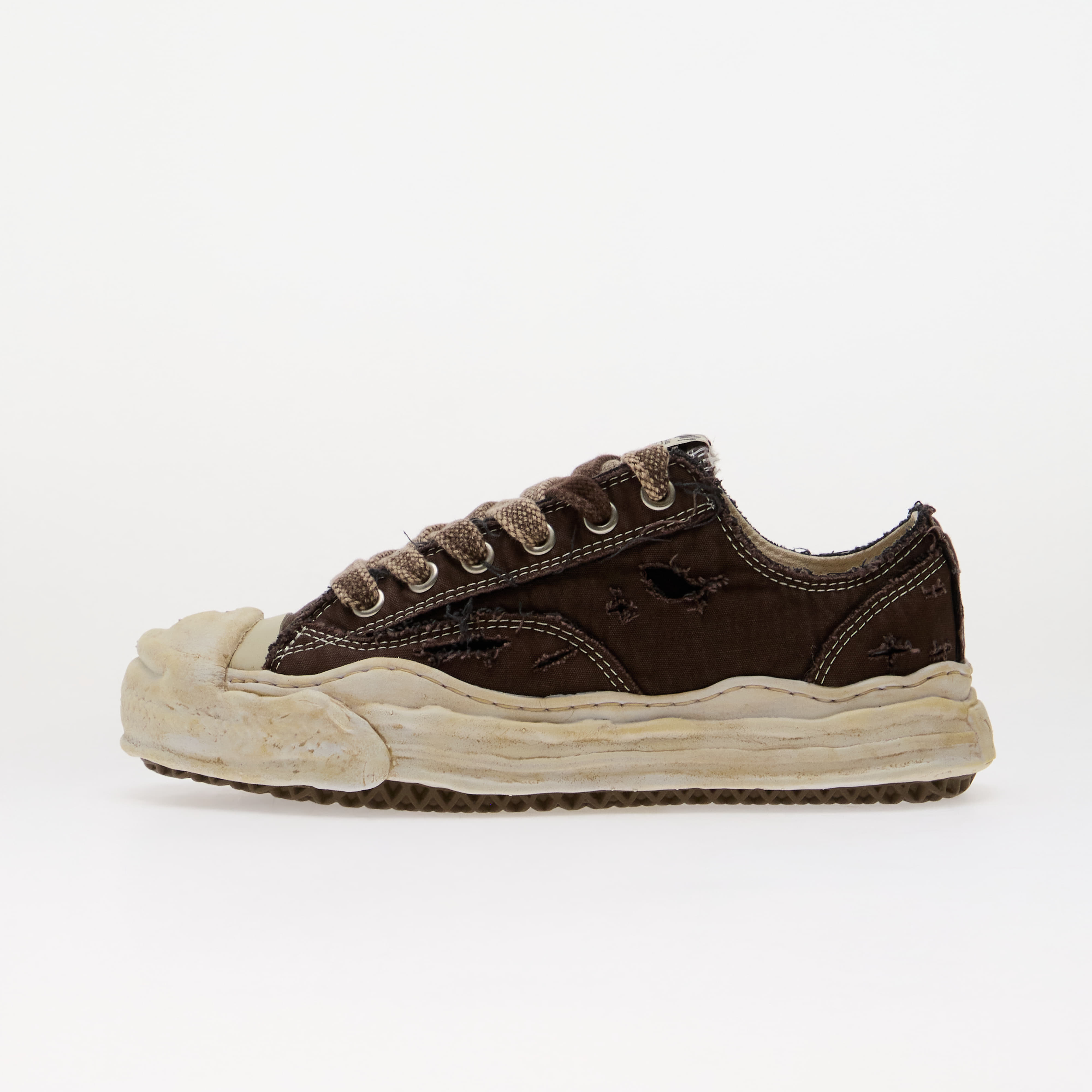 Sneakers Maison MIHARA YASUHIRO (MMY) Hank Ripping Canvas Brown EUR 42