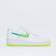 Nike air force 1 low white hyper jade volt top