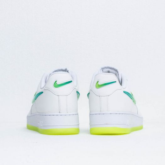 Nike air force 1 white hyper jade volt 2025