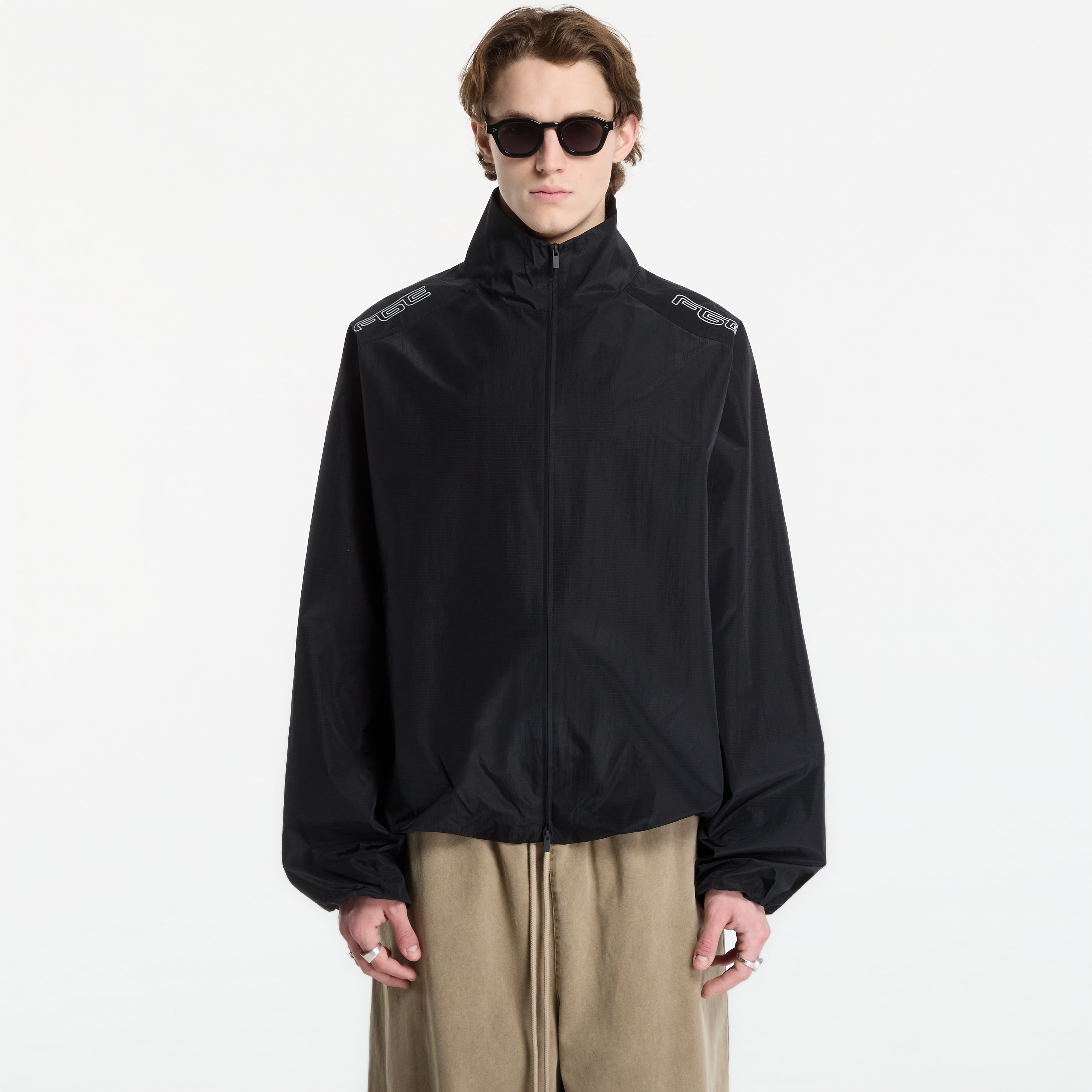 Яке Fear Of God Essentials Modern Moto Track Jacket Black L