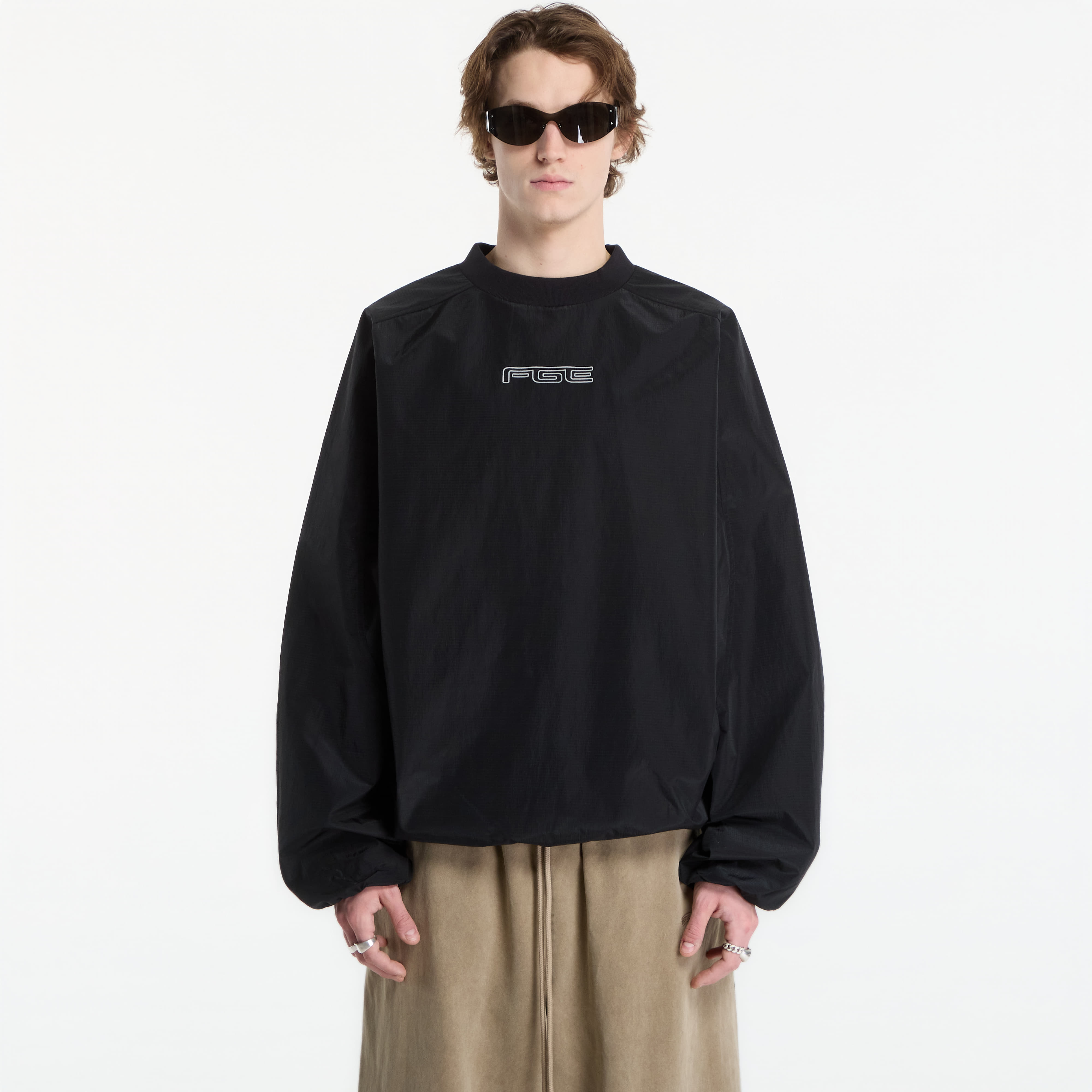 Суитшърт Fear Of God Essentials Modern Mockneck Pullover Black XS