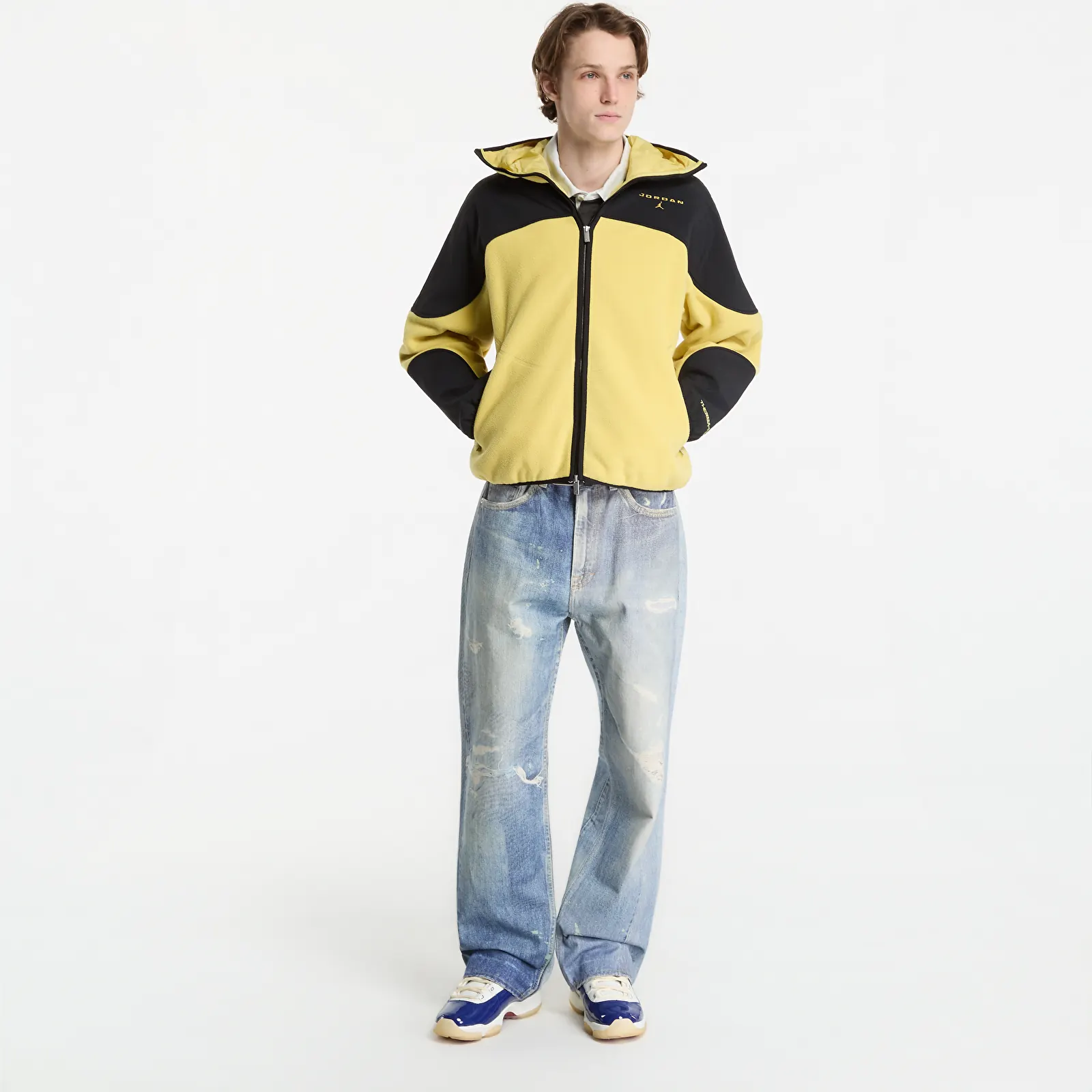 Sweatshirts Jordan Flight Mountainside Therma-FIT Full-Zip Hoodie Celery/ Black/ Celery