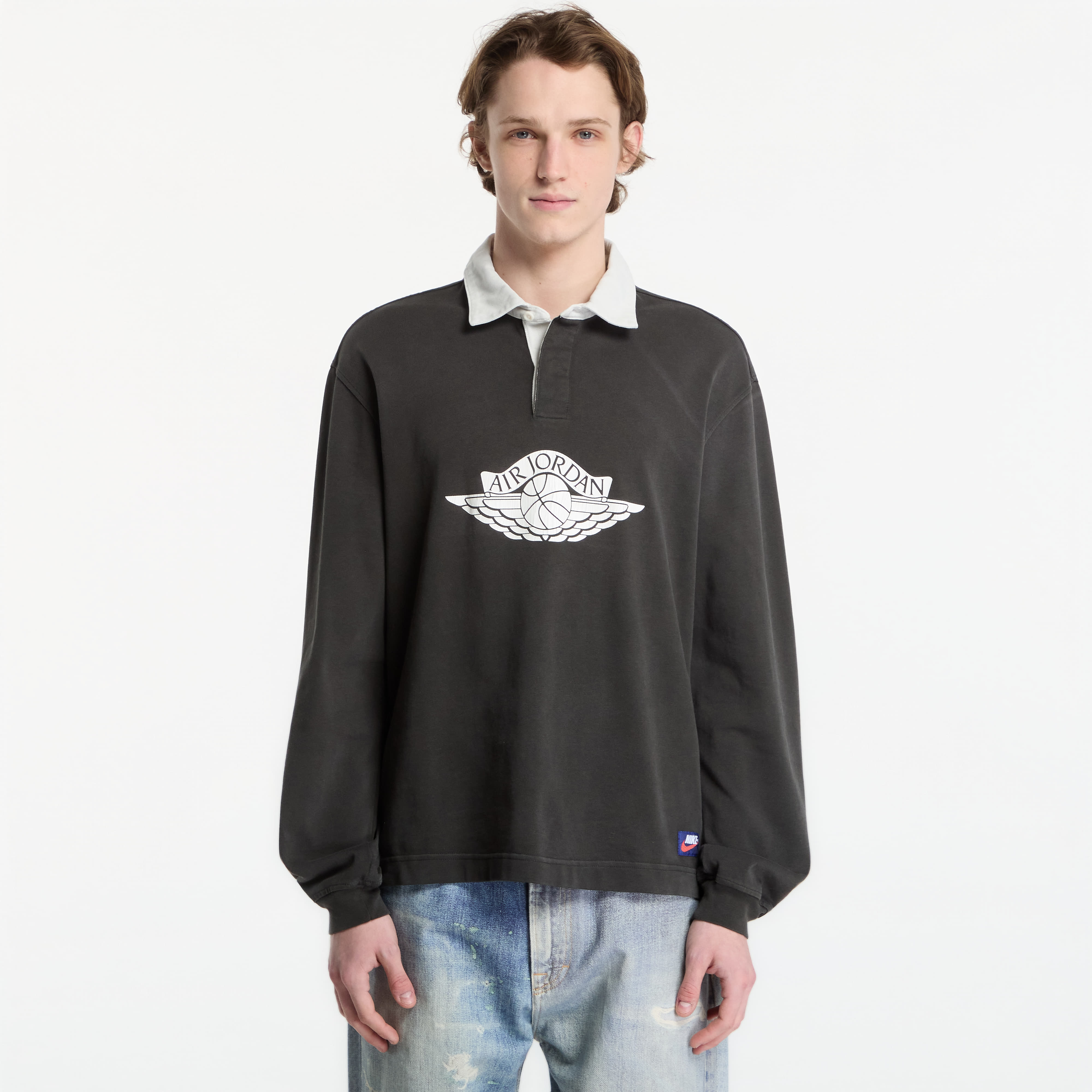 T-shirt Jordan Flight Essentials Rugby Top Night Forest L