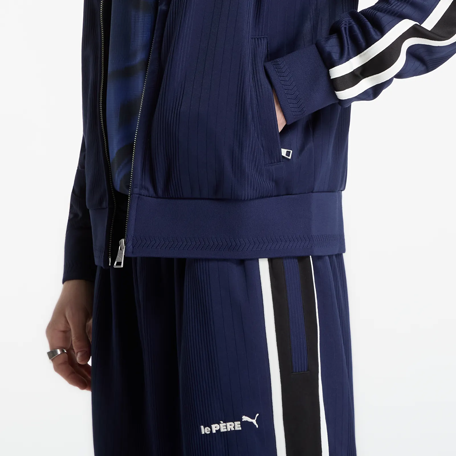 Kabátok Puma X Le Père T7 Jacket Puma Navy