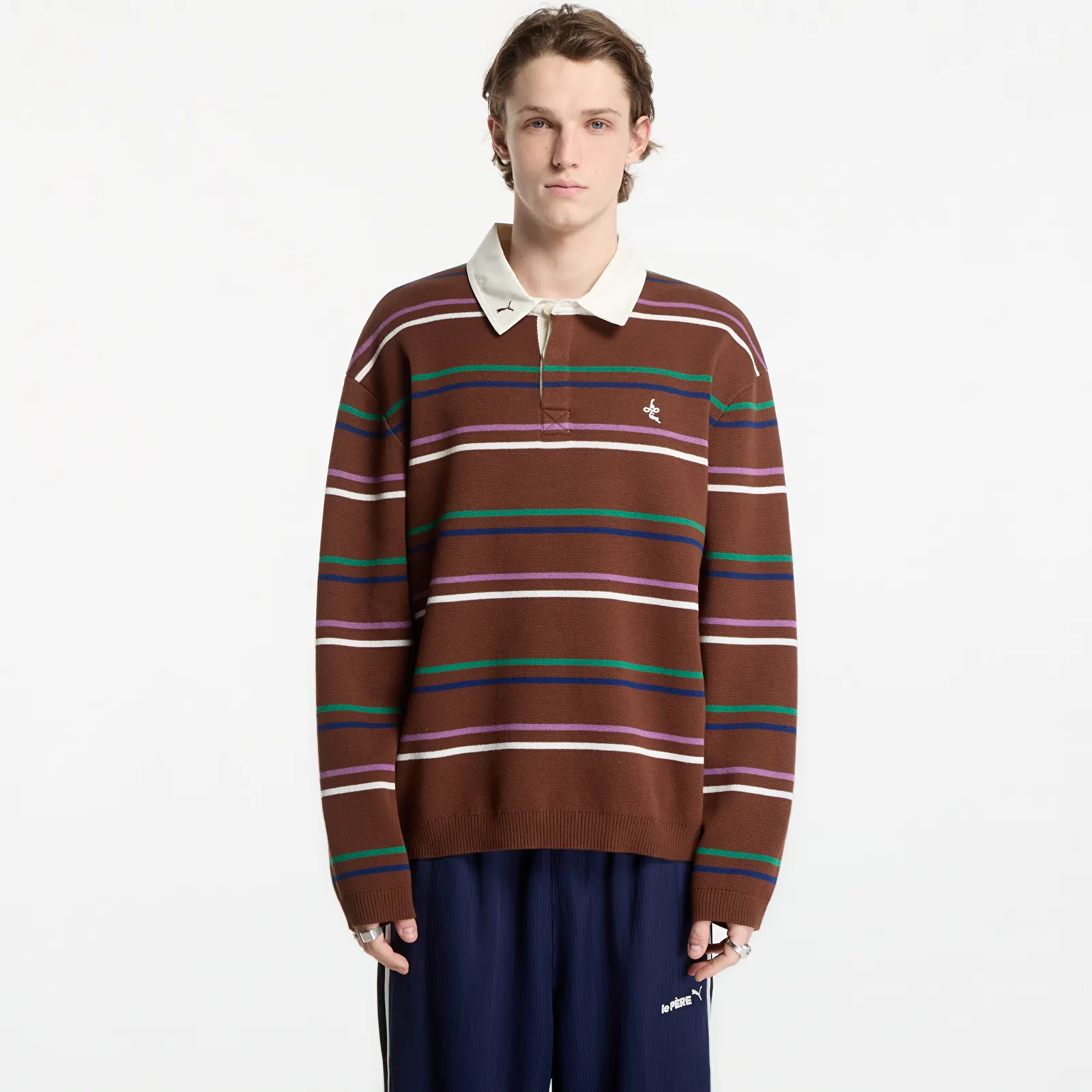 T-paidat Puma X Le Père Knitted Rugby Polo Potting Soil