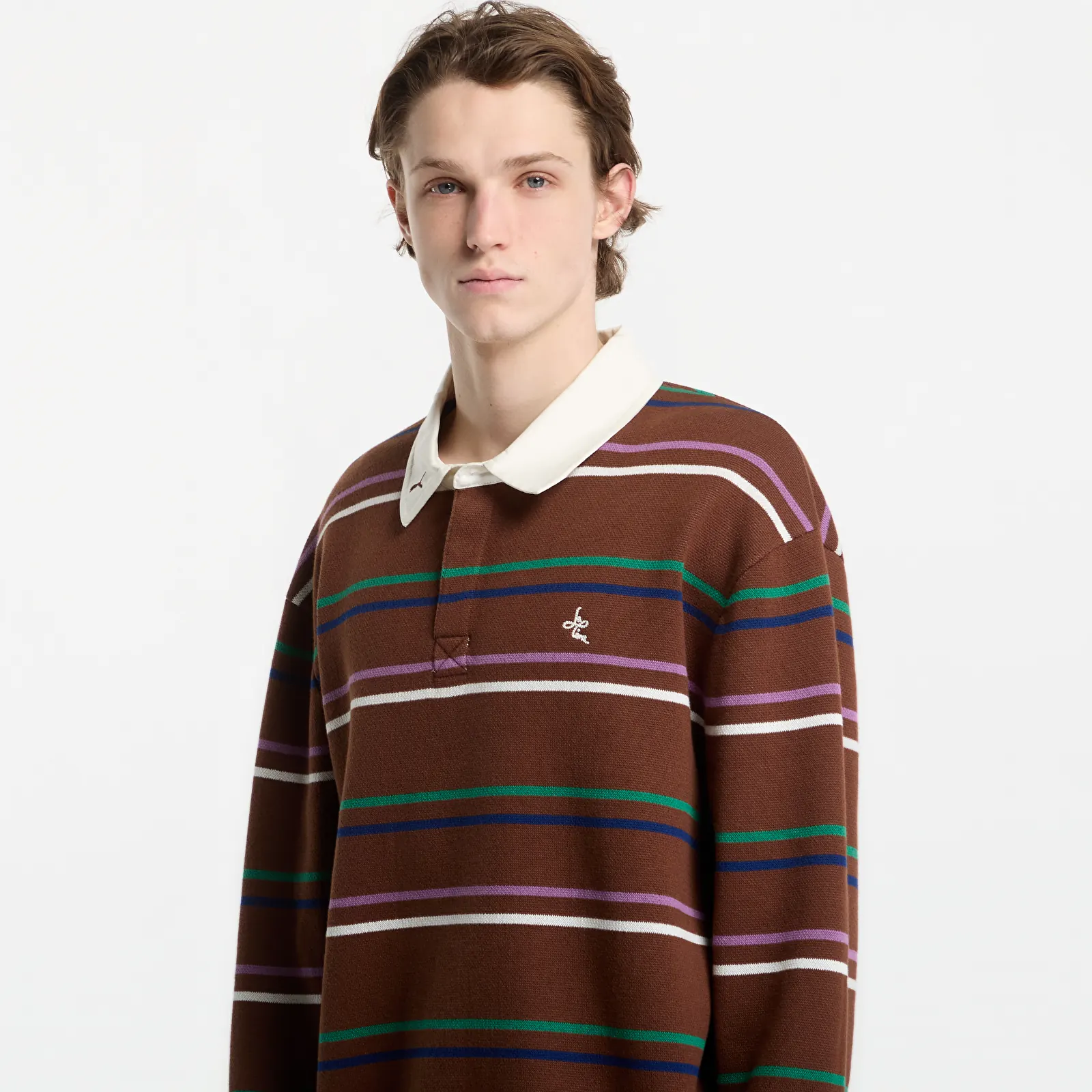 T-paidat Puma X Le Père Knitted Rugby Polo Potting Soil
