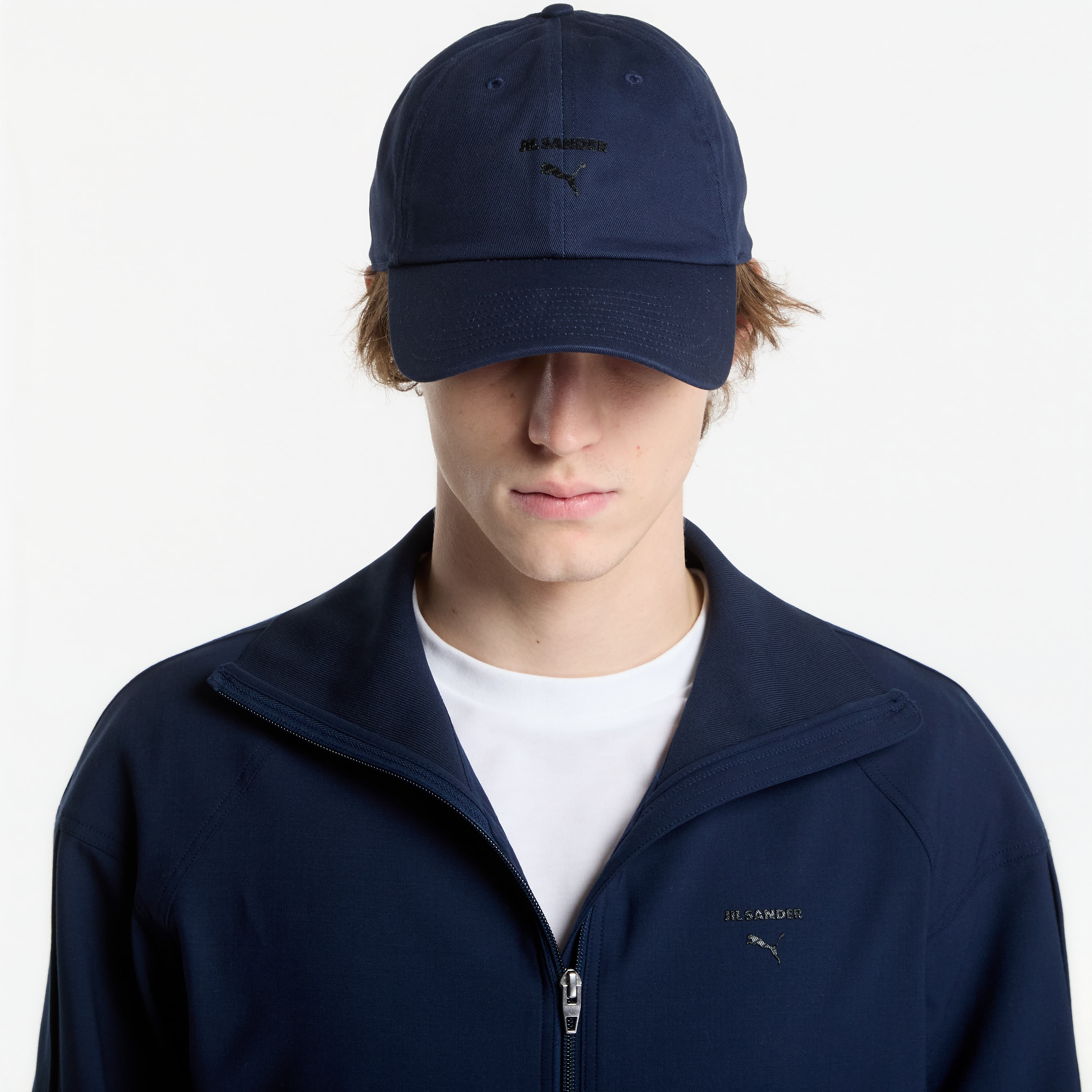 Hætte Puma X Jil Sander Bb Cap Club Navy Universal