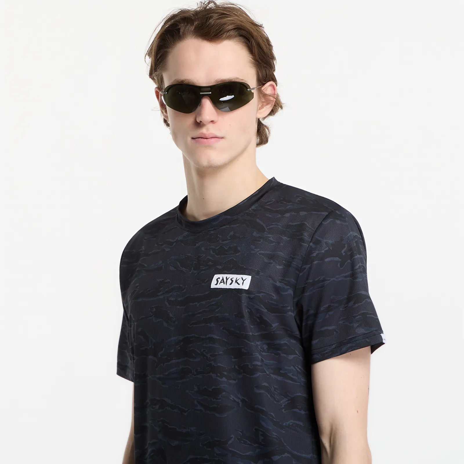 T-särgid SAYSKY Tiger Combat T-Shirt Black Camo