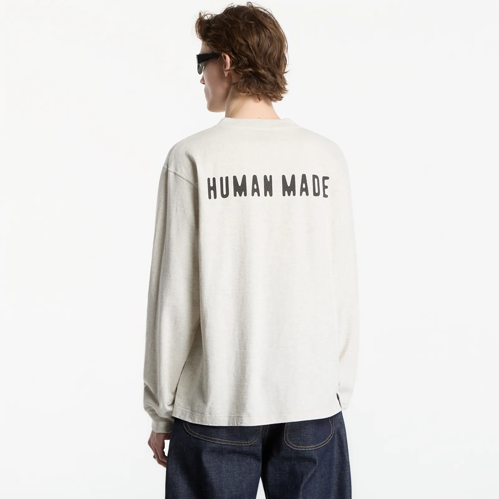 Hemden Human Made Henley Neck Shirt UNISEX White