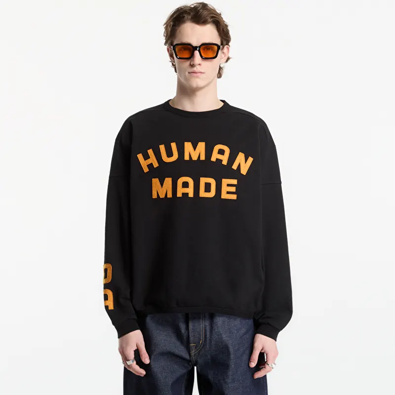 Bluza Human Made Crewneck Sweatshirt UNISEX Black
