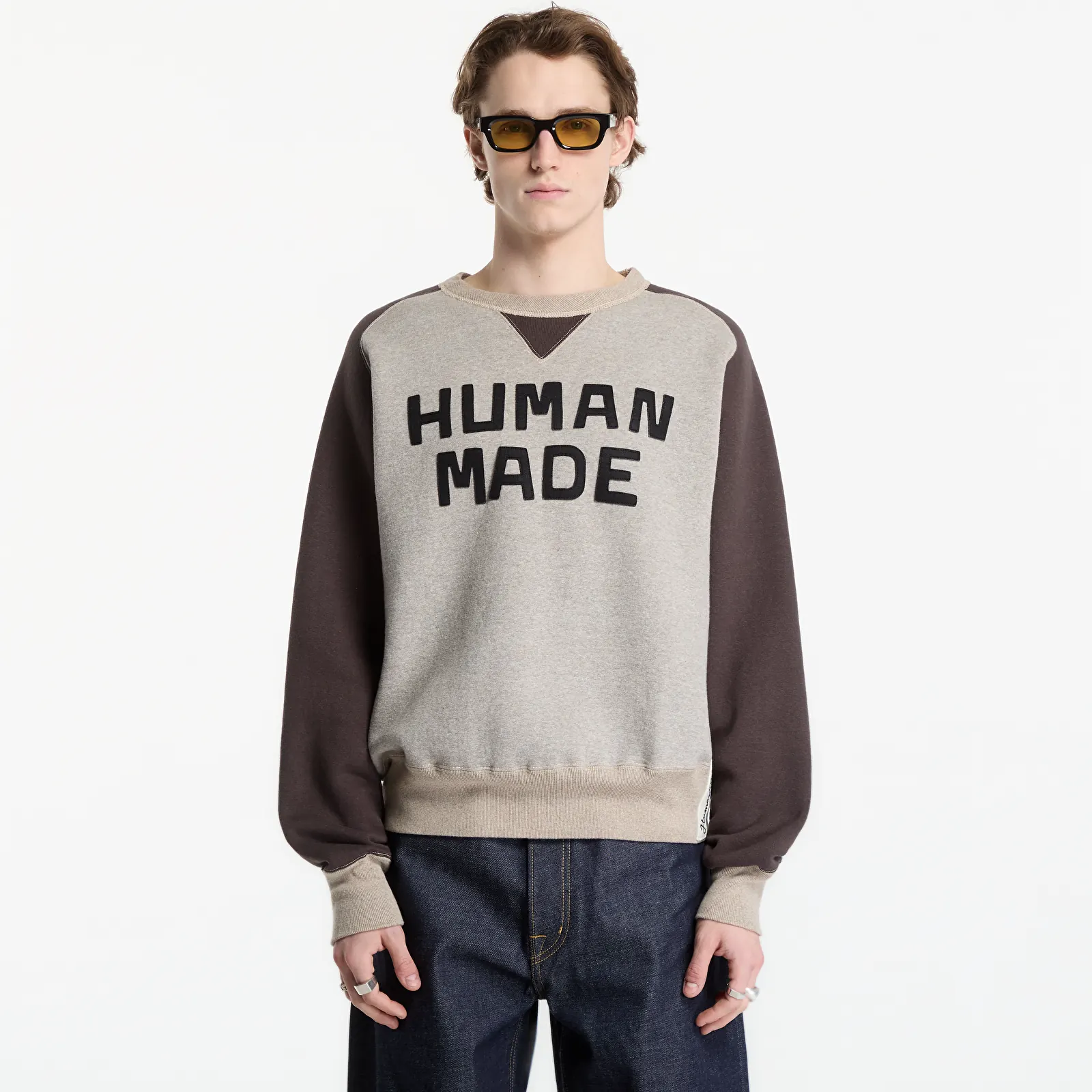 Sweatshirts Human Made Raglan Tsuriami Sweatshirt UNISEX Charcoal