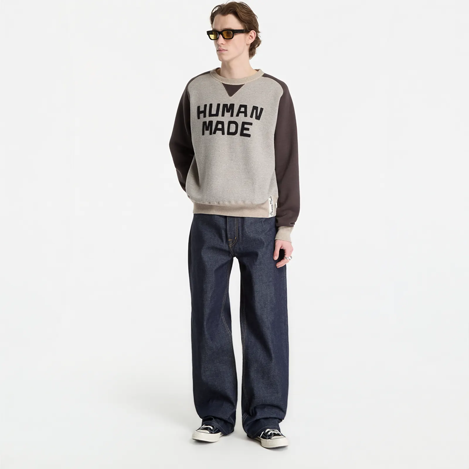 Sweatshirts Human Made Raglan Tsuriami Sweatshirt UNISEX Charcoal