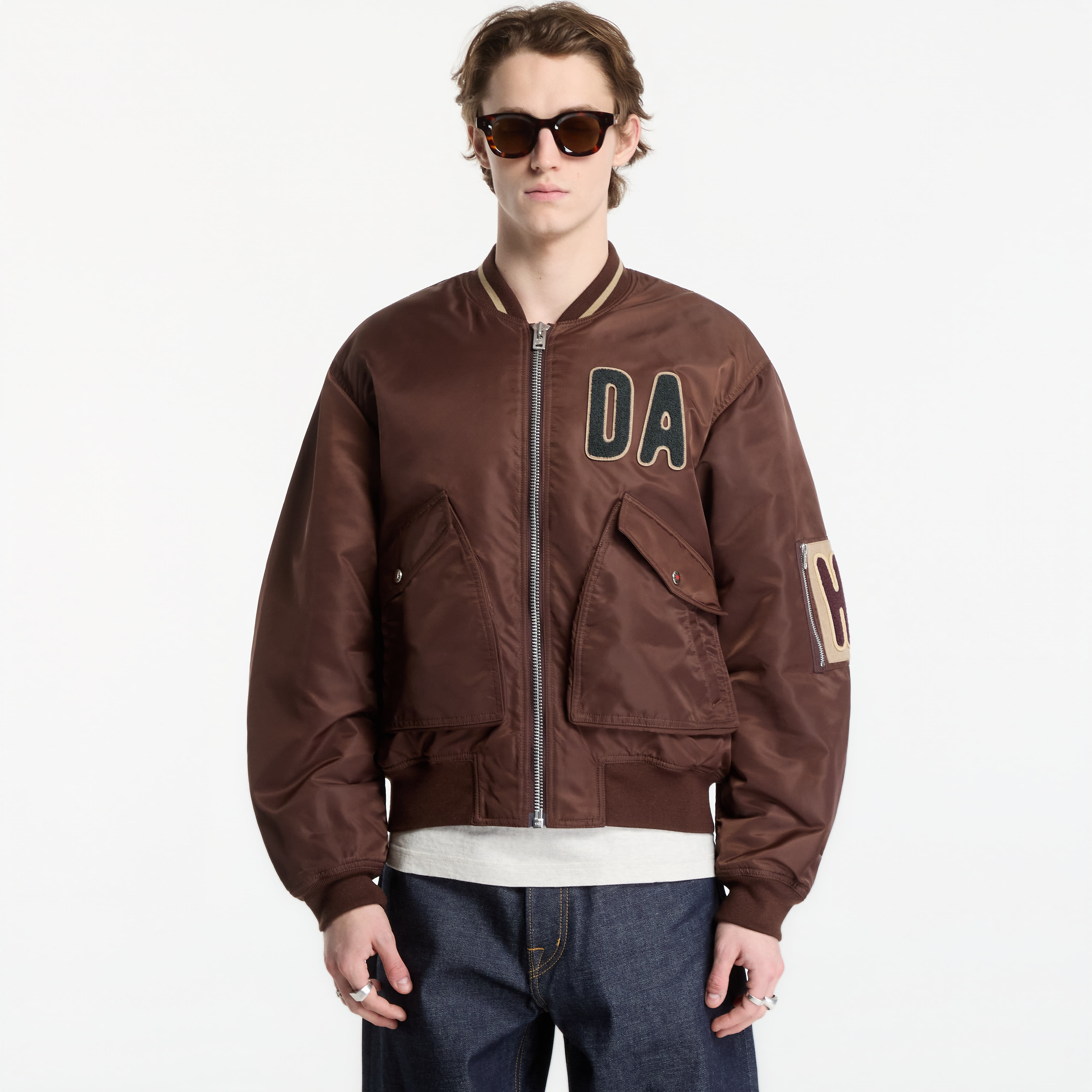 Jacket Human Made Bomber Jacket UNISEX Brown XL