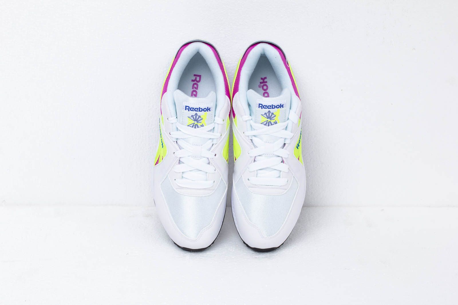 Zapatillas Hombre Reebok Pyro White/ Violet/ Neon/ Cobalt