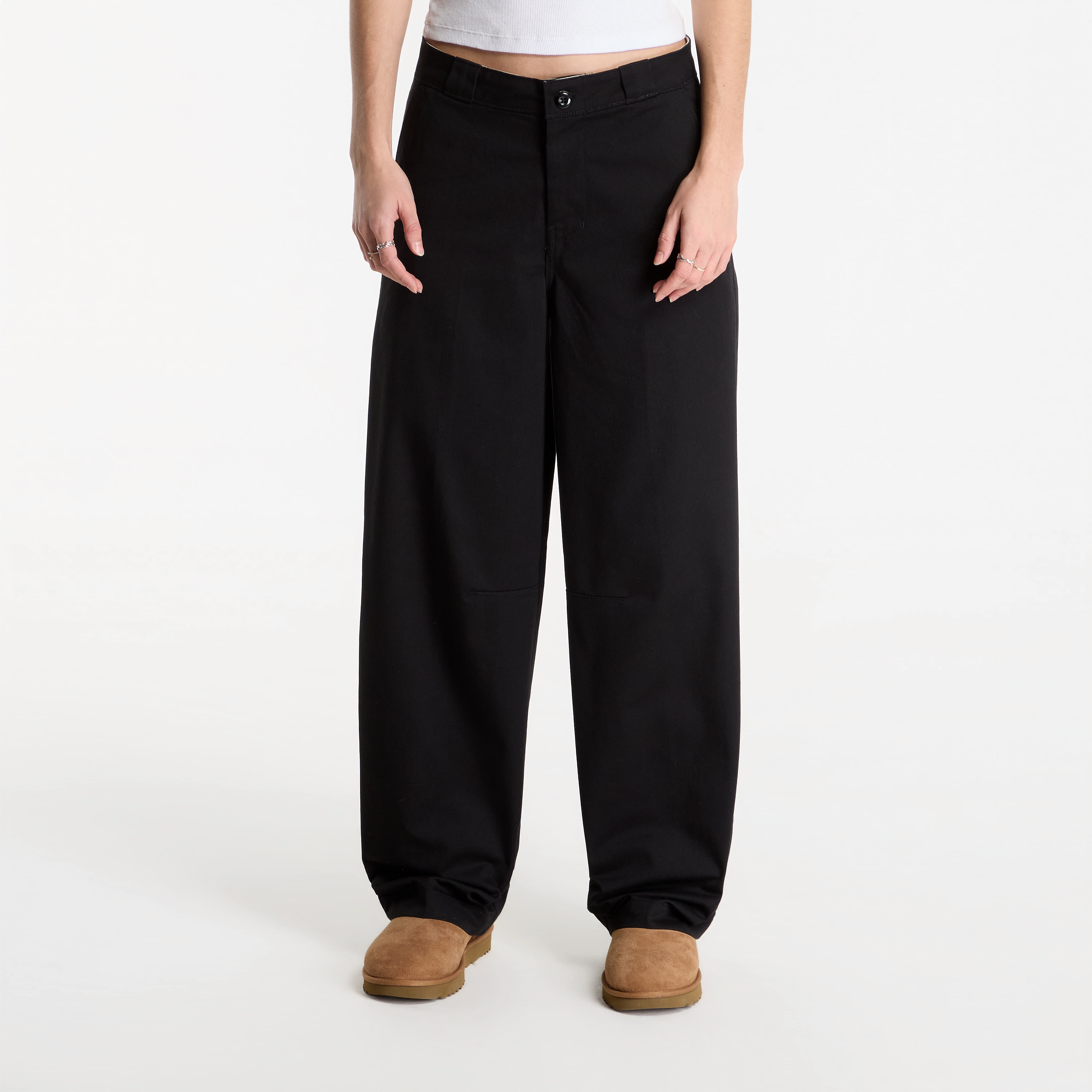 Bukser Dickies Poly Cotton Baggy Straight Pant Black W30
