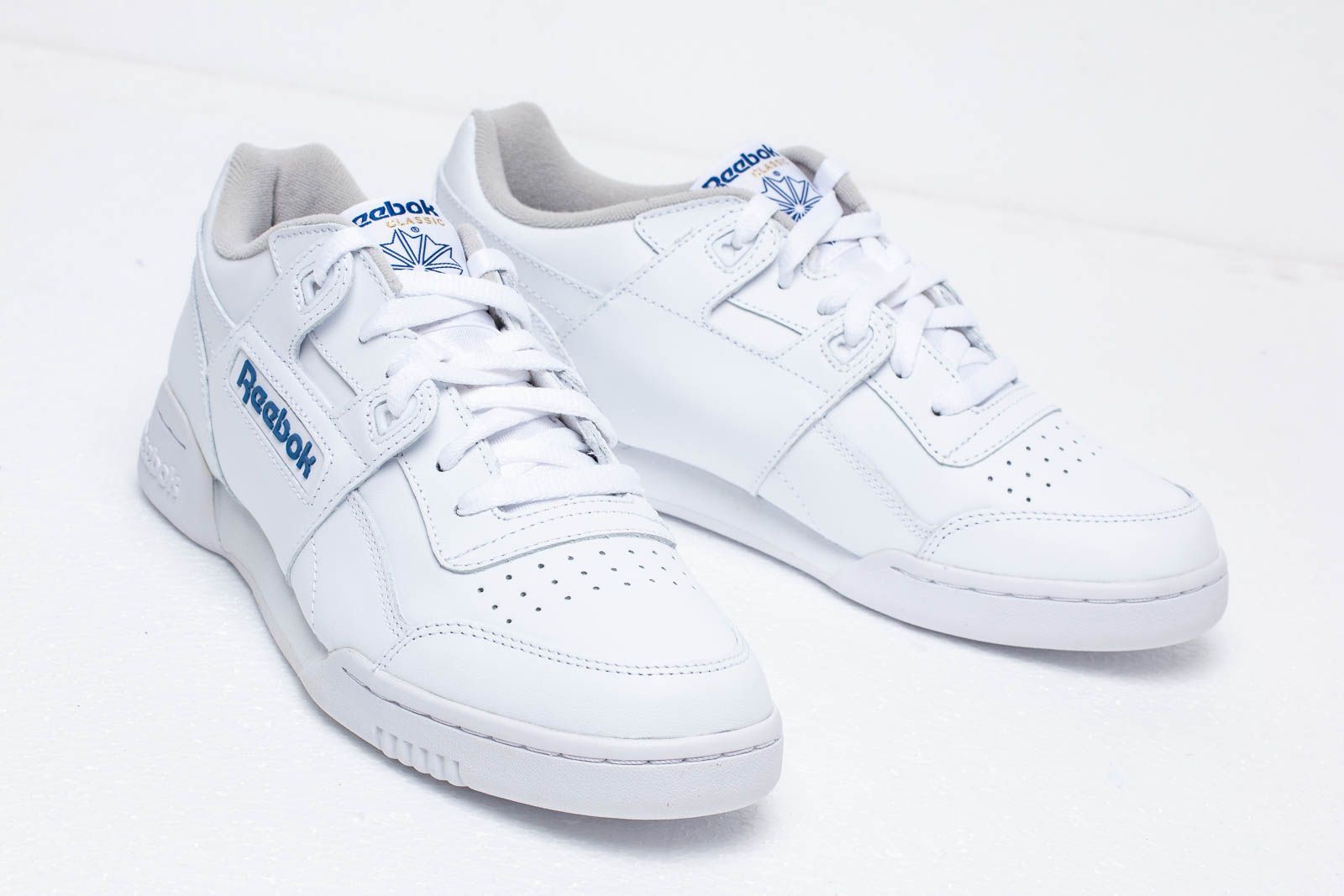 Men s shoes Reebok Workout Plus White Royal Footshop